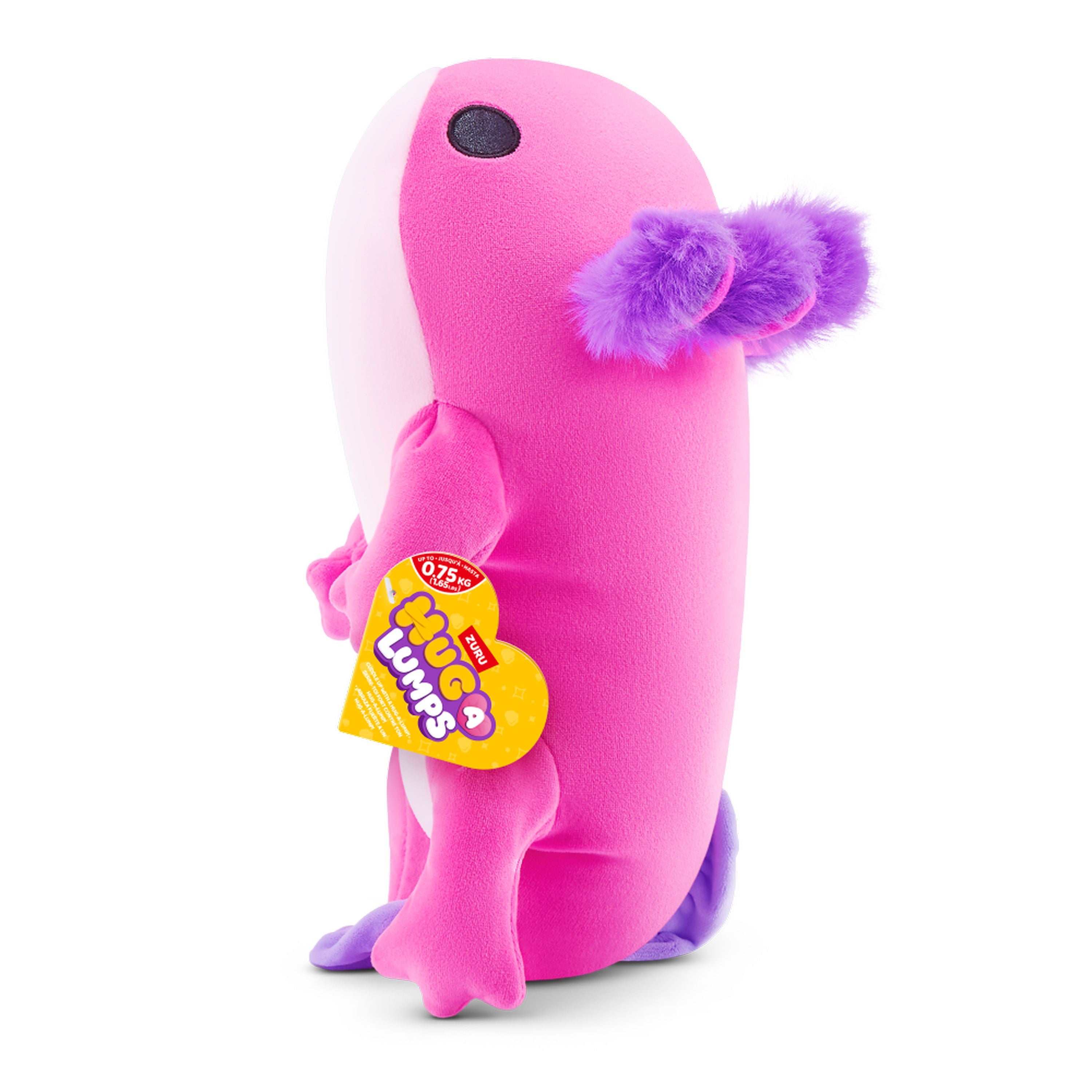 ZURU Hug A Lumps Small Weighted Plush - Ally the Axolotl