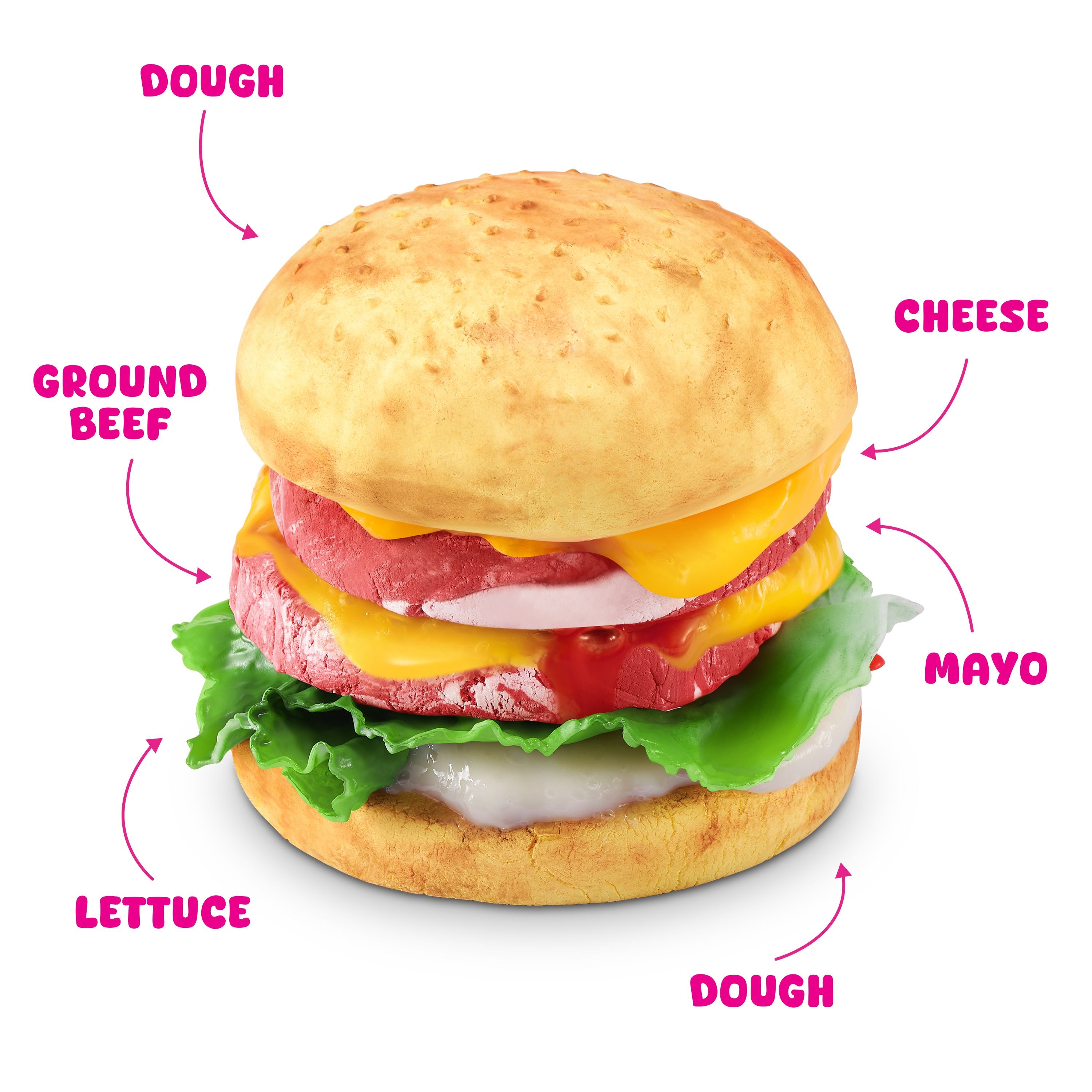 ZURU Slime Mart Series 1 Shopping Basket Burger