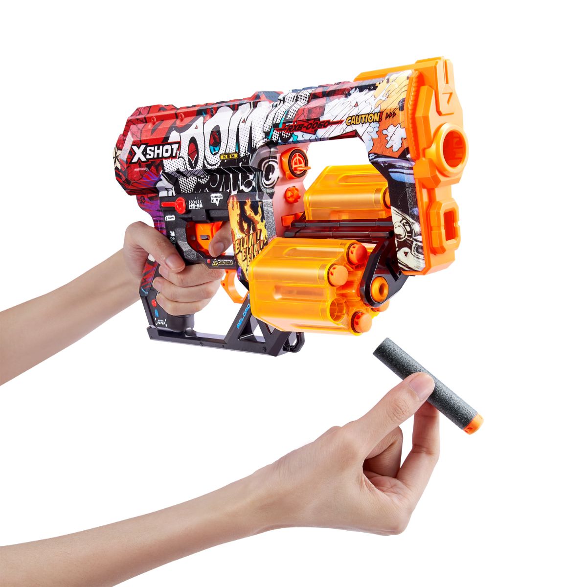 ZURU X Shot Skins Dread Dart Blaster - Boom