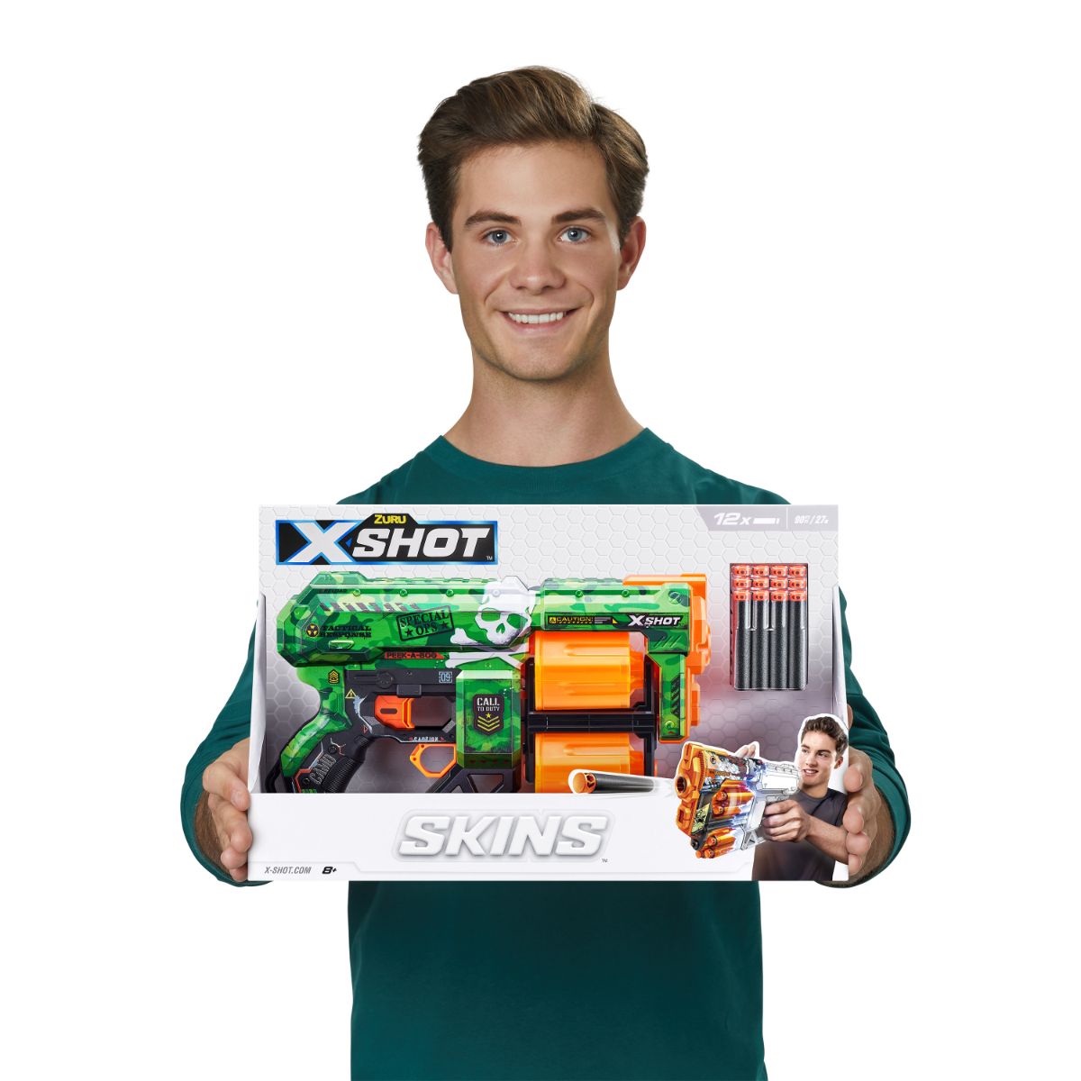 ZURU X Shot Skins Dread Dart Blaster Camo