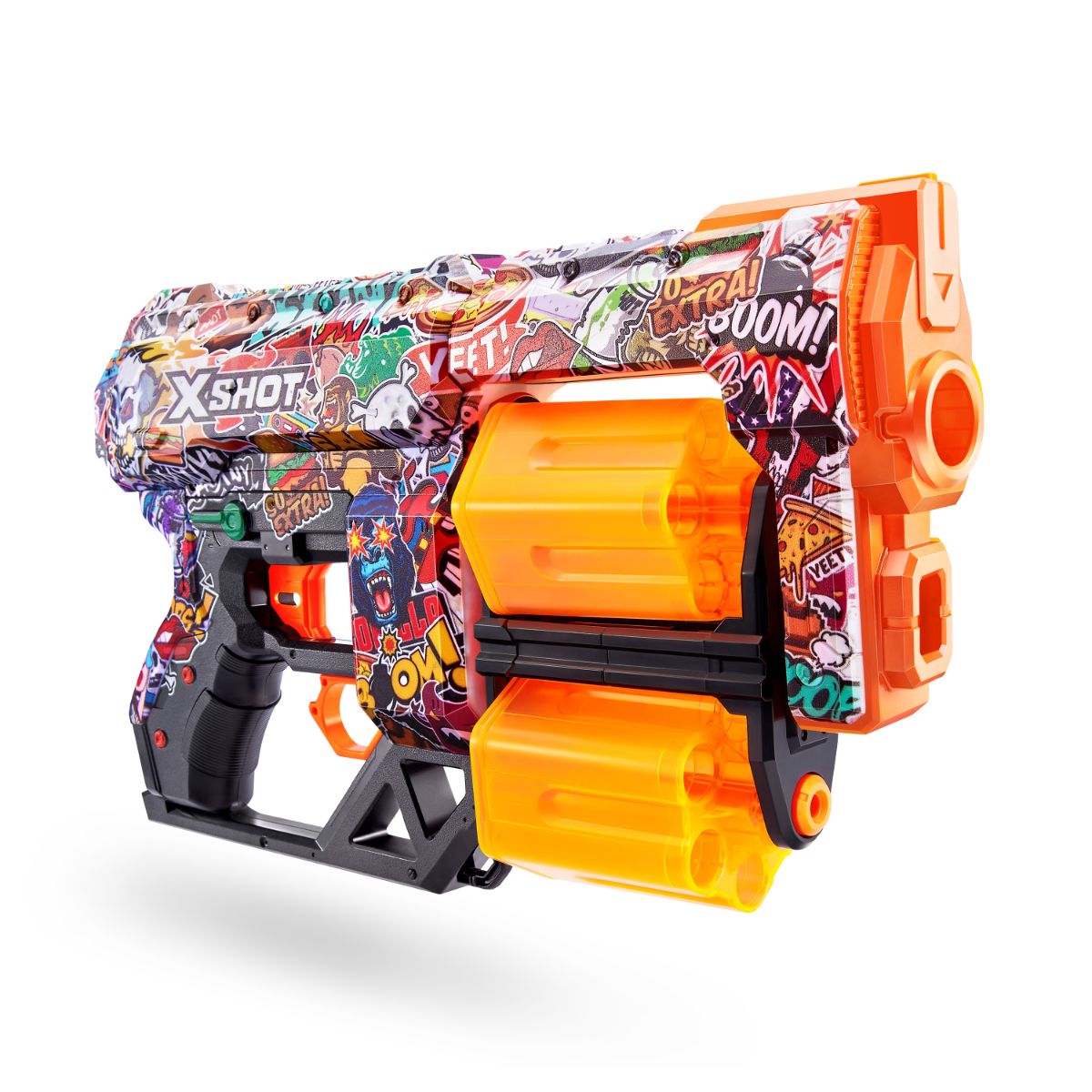 ZURU X Shot Skins Dread Dart Blaster - Sketch