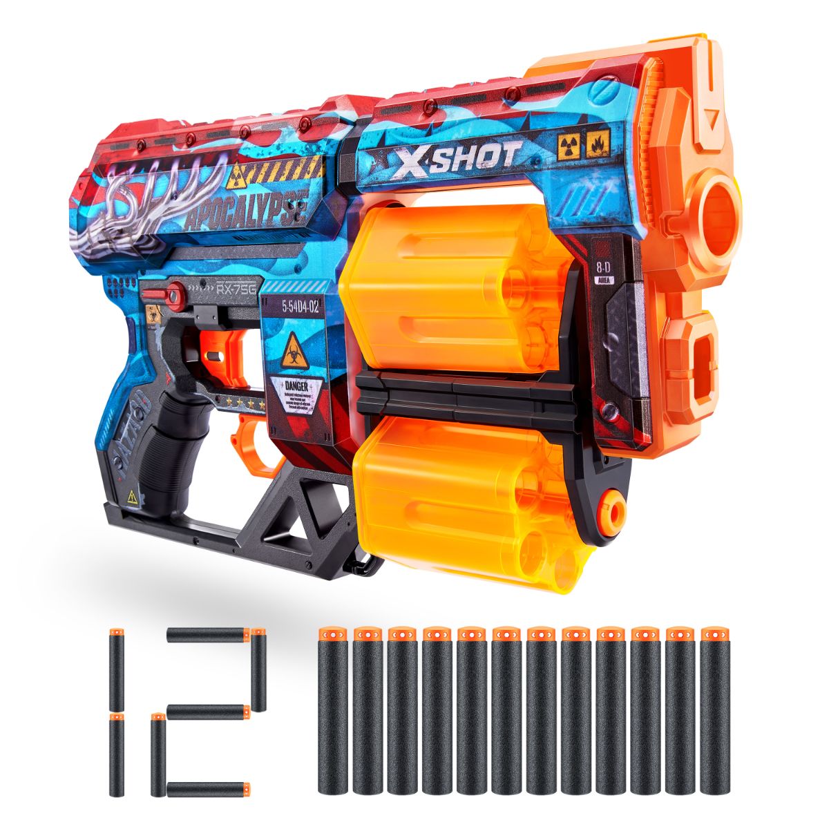 ZURU X Shot Skins Dread Dart Blaster Apocalypse