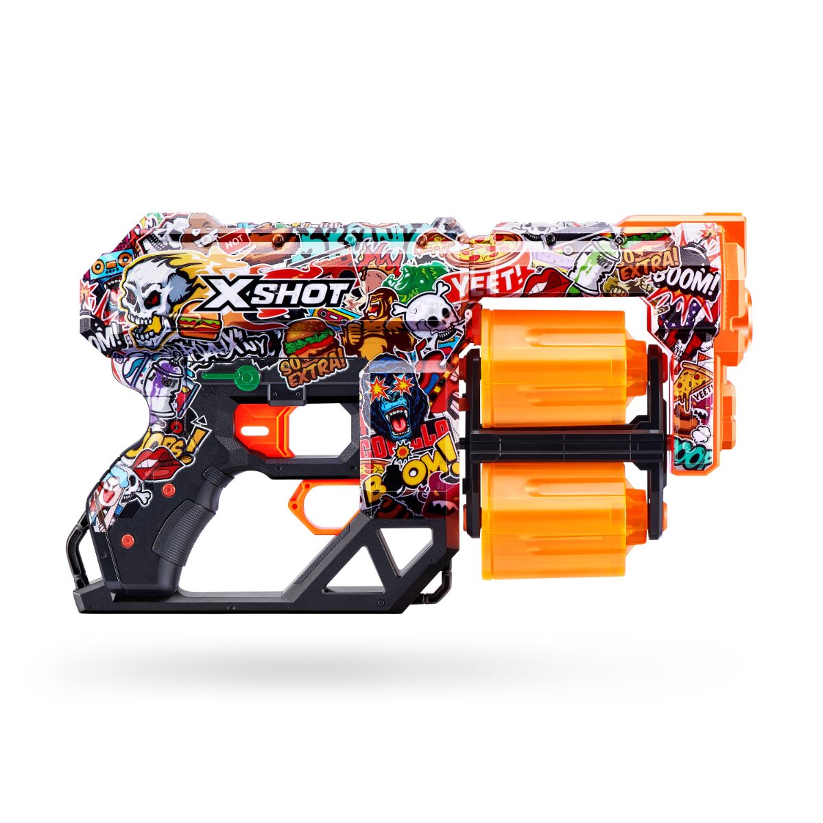 ZURU X Shot Skins Dread Dart Blaster - Sketch