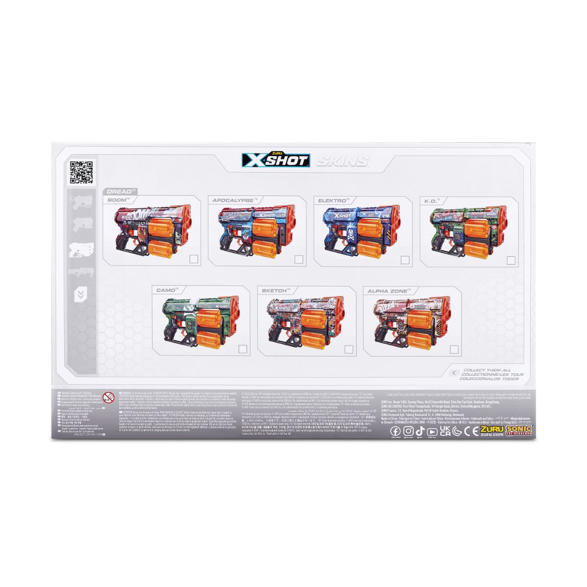 ZURU XSHOT Skins Dread Dart Blaster Apocalypse
