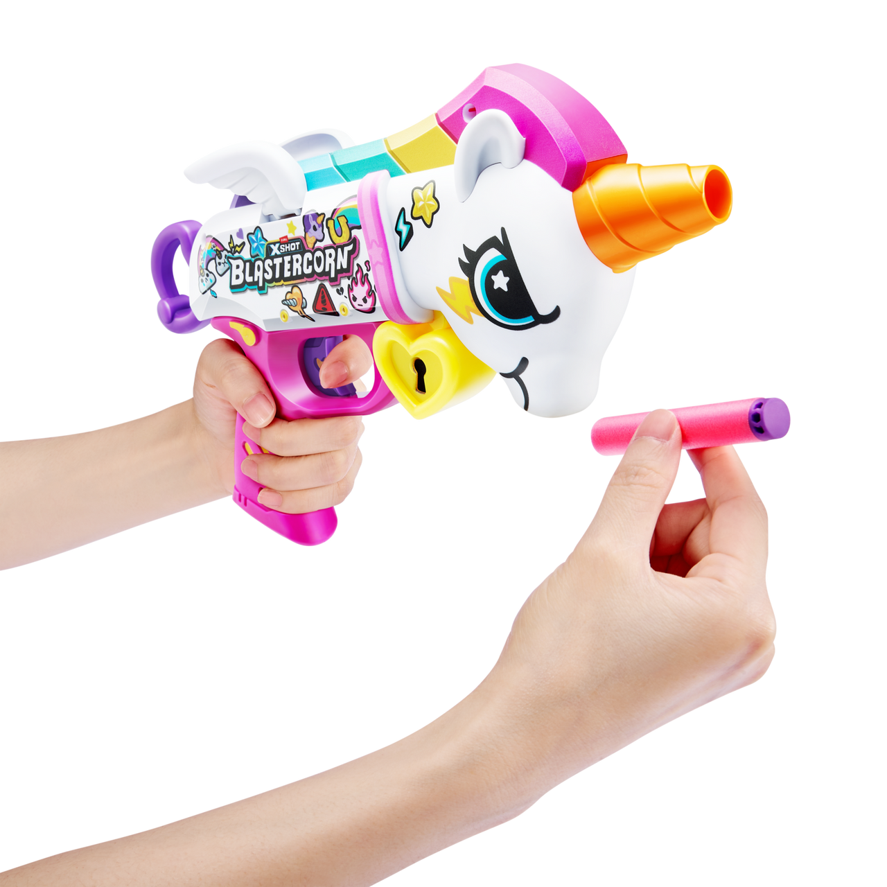 ZURU X Shot Blastercorn Series 1 Unicorn Blaster 16 Darts