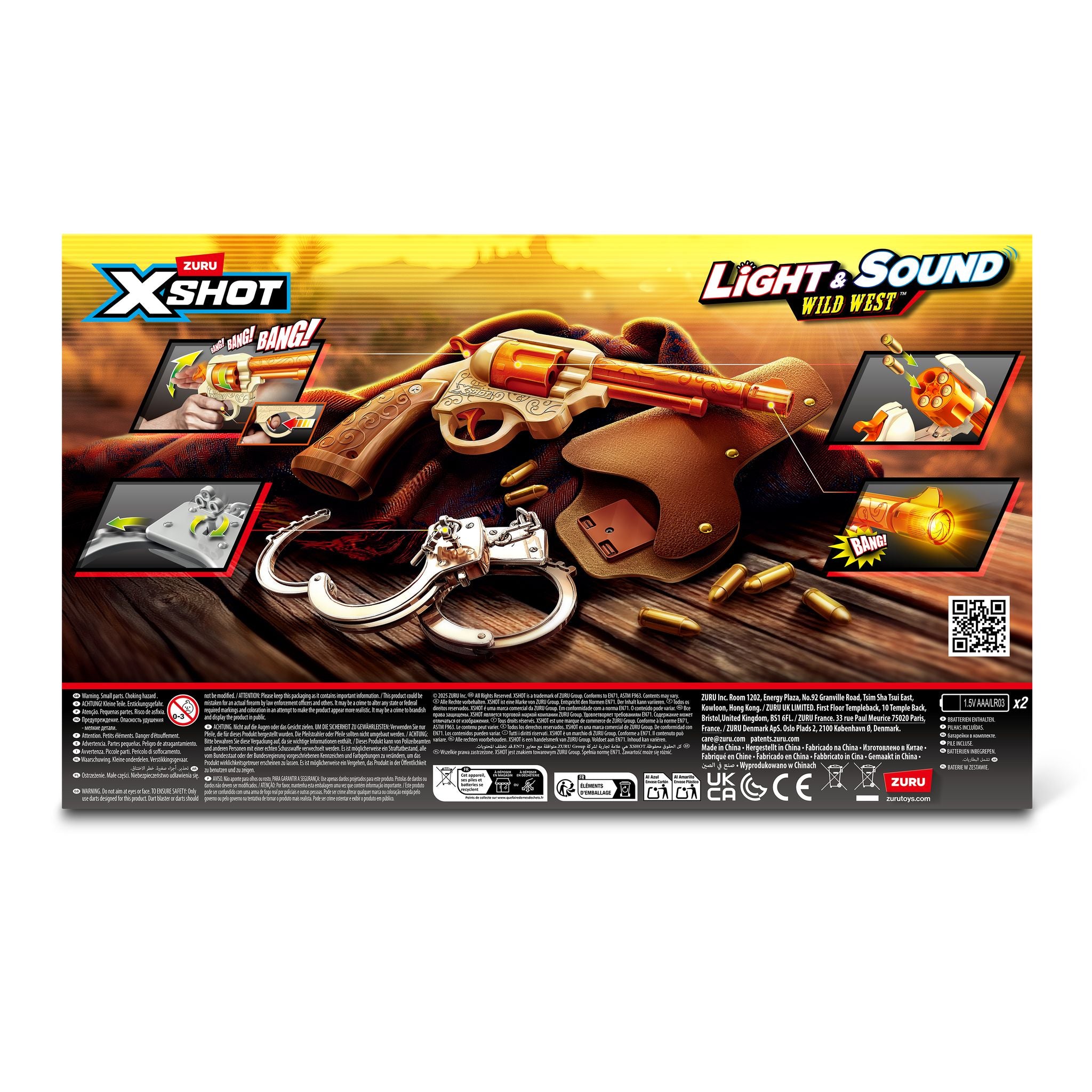 ZURU XSHOT Role Play Wild West Blaster