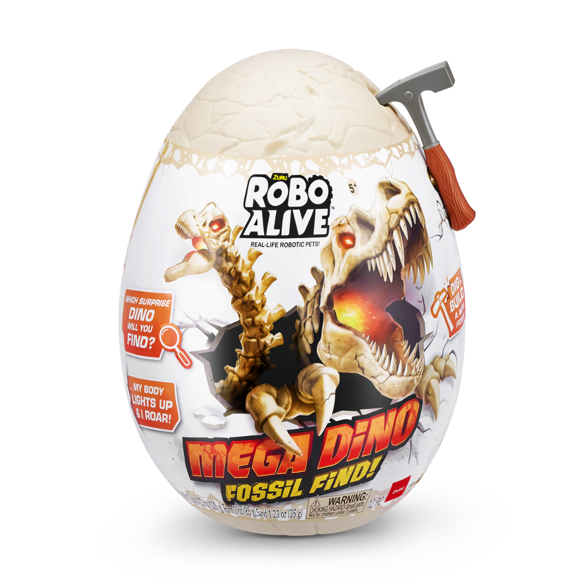 ZURU Robo Alive Mega Dino Fossil Surprise Egg