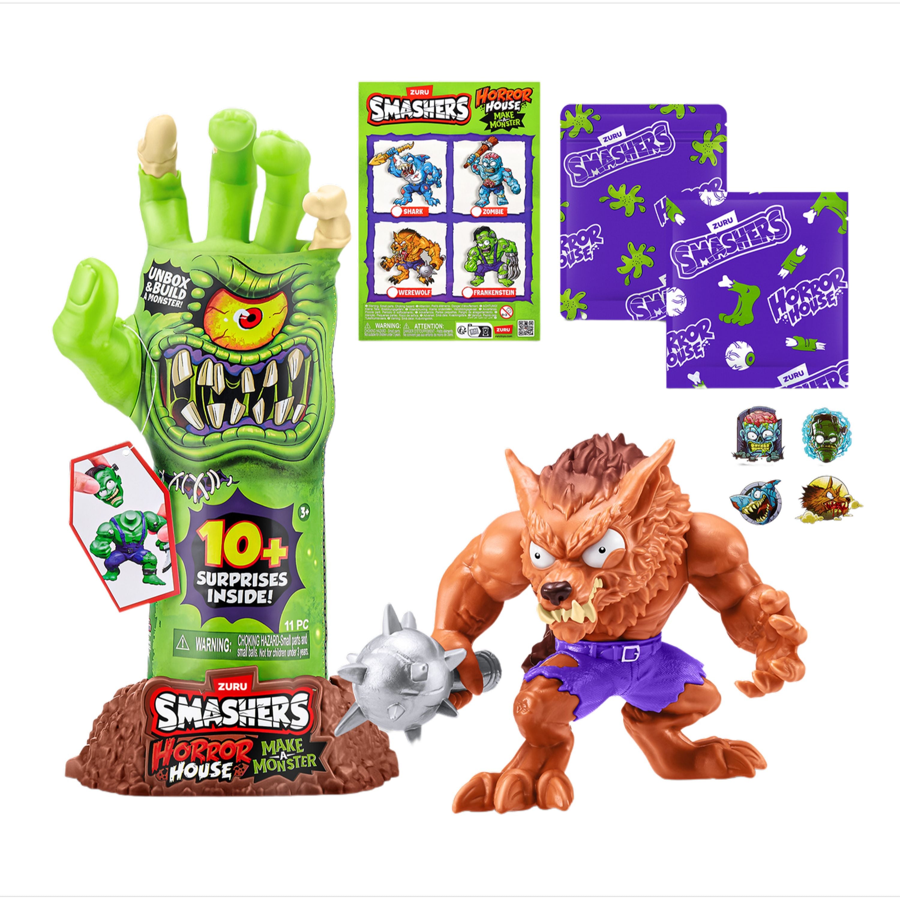 ZURU Smashers Horror House Dissect Series 1 Build Your Own Monster
