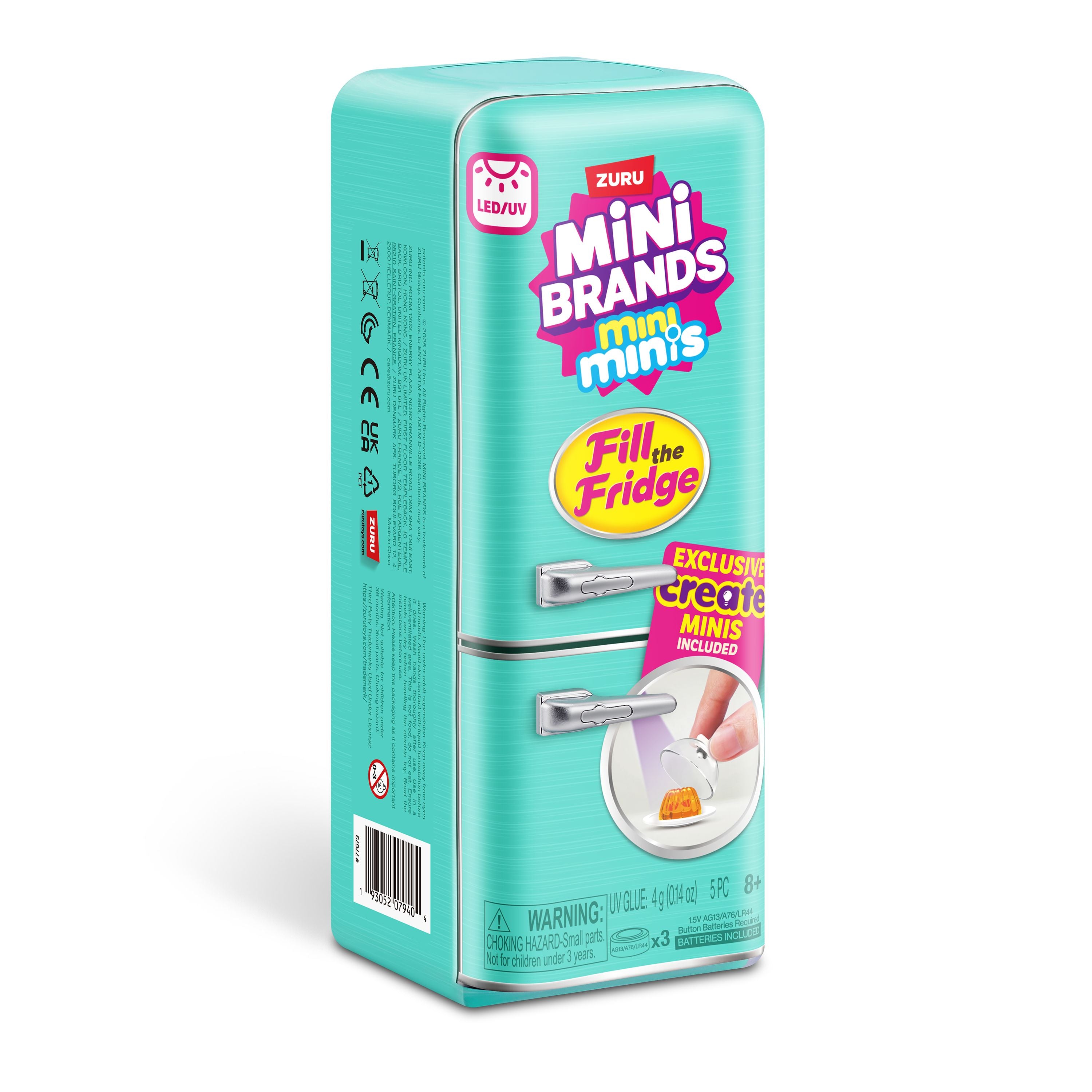 ZURU Mini Brands Fill The Fridge Playset Series 1