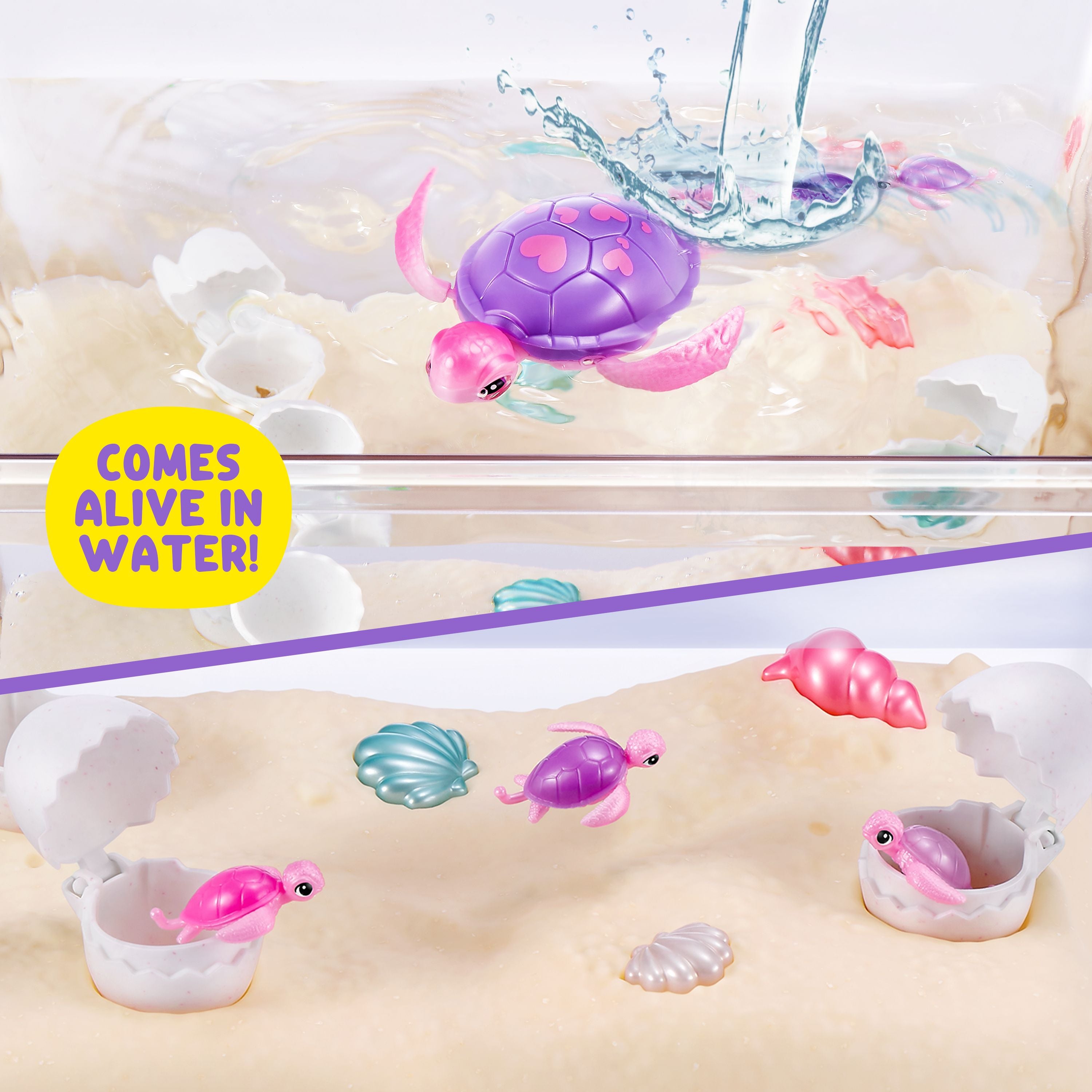 ZURU Pets Alive Mama Turtle Surprise