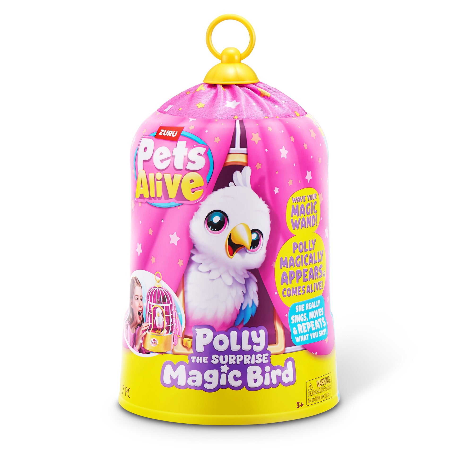 ZURU Pets Alive Polly The Surprise Magic Bird Playset - Toyworld NZ