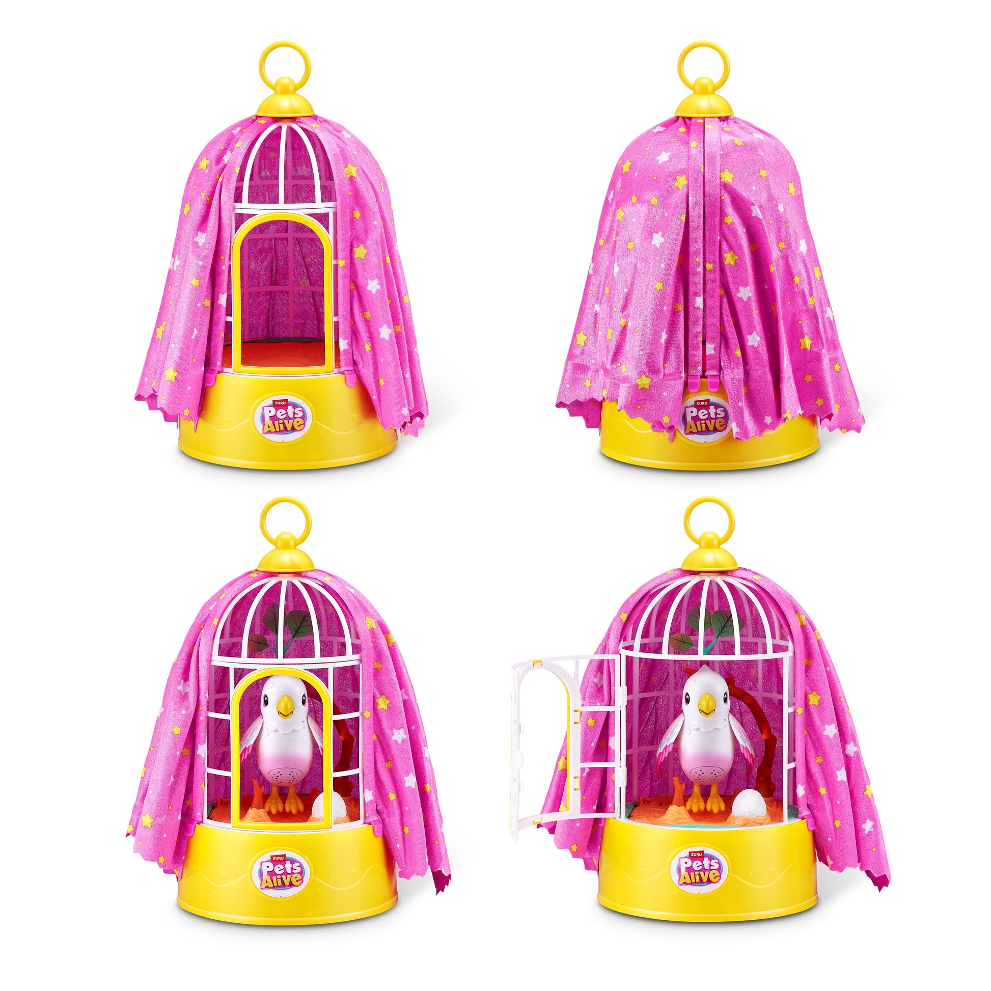 ZURU Pets Alive Polly The Surprise Magic Bird Playset - Toyworld NZ