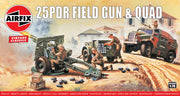 Airfix 1:76 25Pdr Field Gun & Quad Model Kit