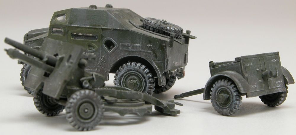 Airfix 1:76 25Pdr Field Gun & Quad Model Kit