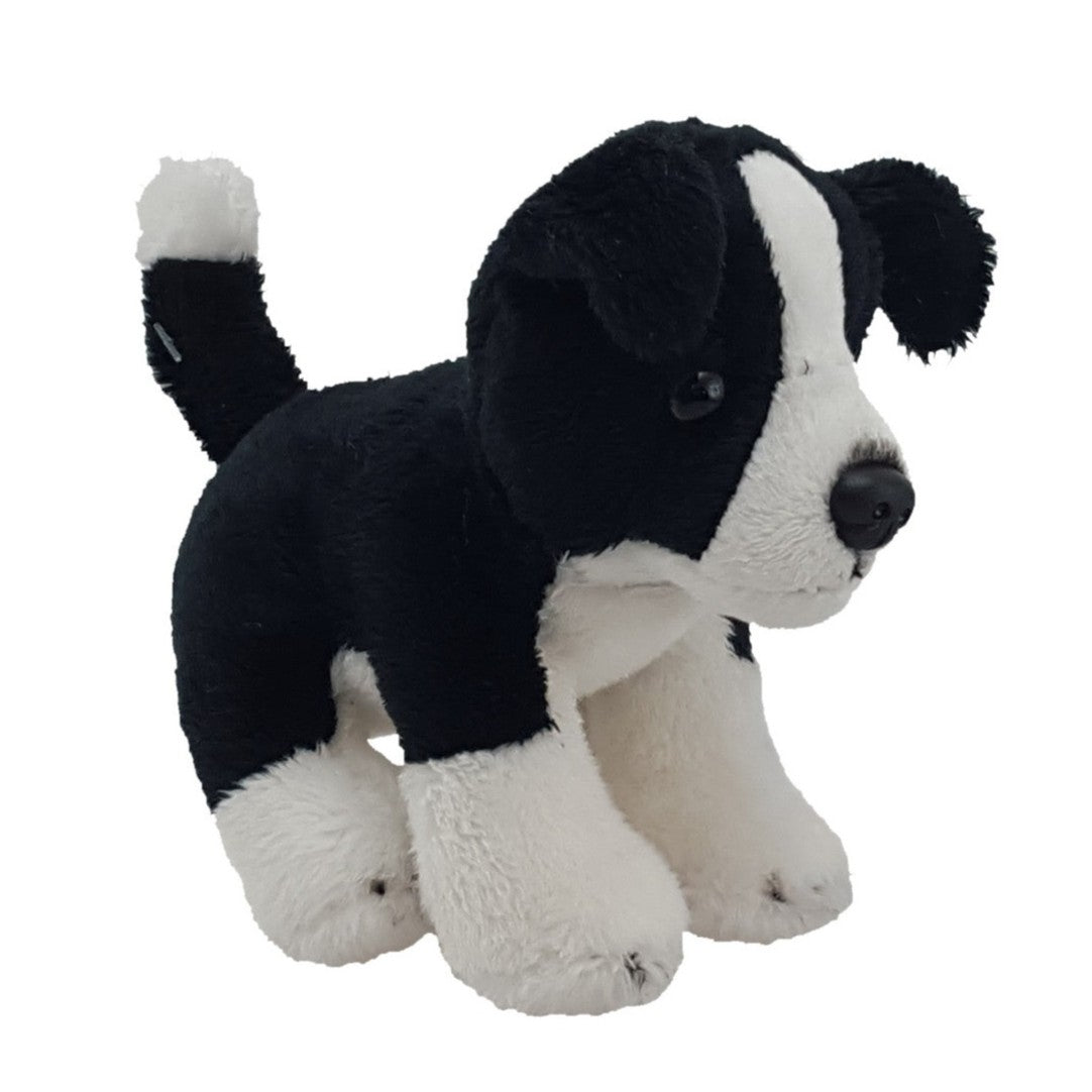 Antics Mac And Missy Black & white Mini Dog soft toy.