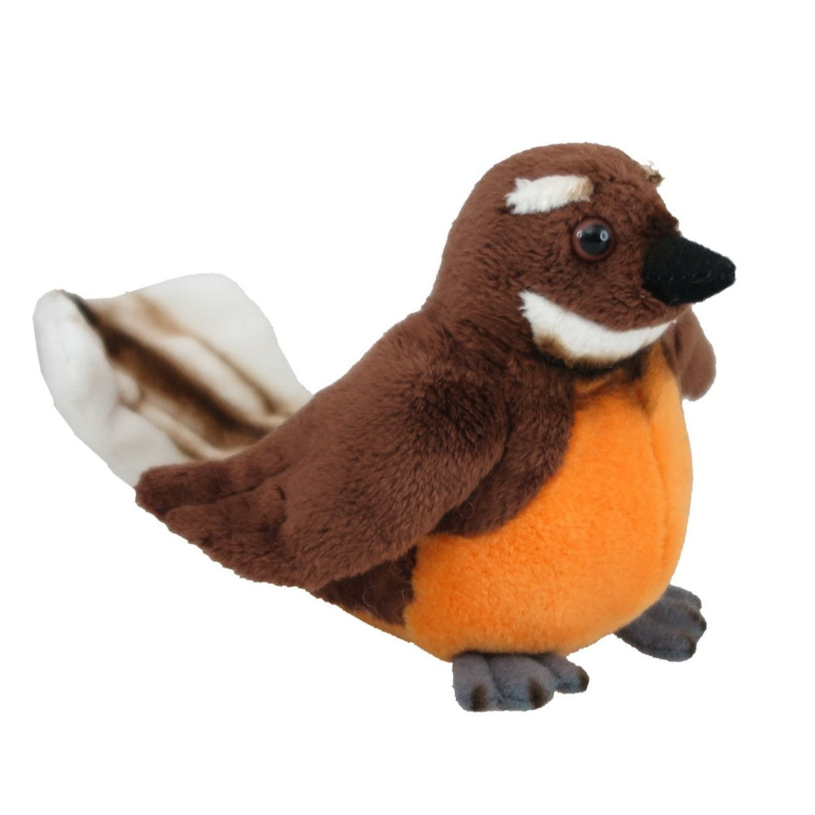 Antics Mini Fantail bird soft toy 12cm