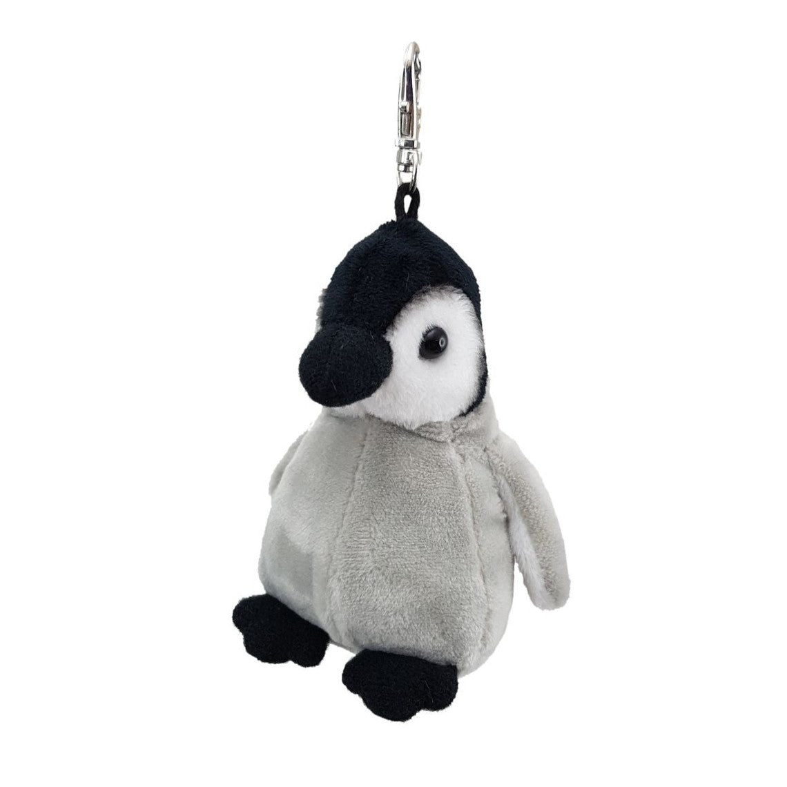 Antics Penguin Chick Keyclip keychain-soft-toy.