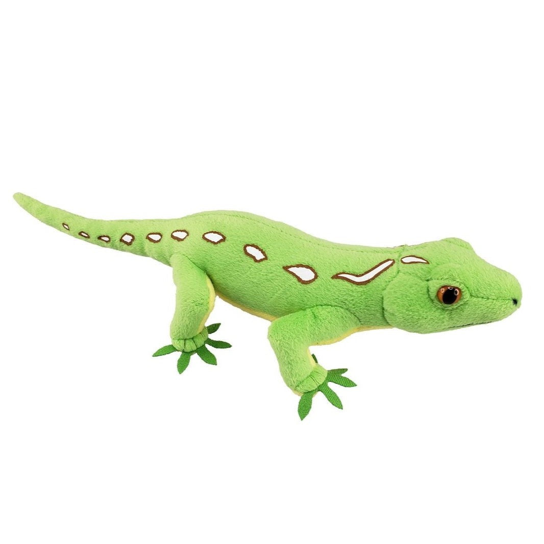Antics Wellington Green Gecko soft toy.