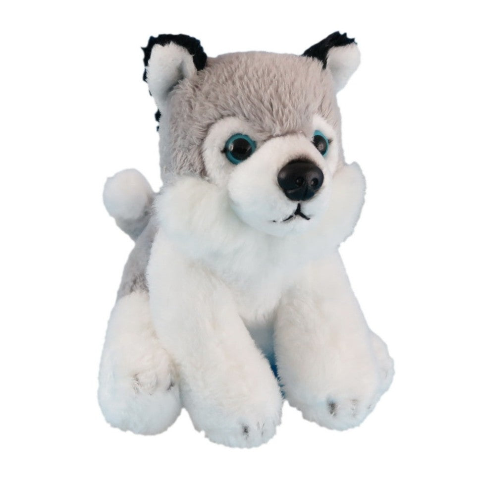 Antics Wildlife Series Mini Husky soft toy.