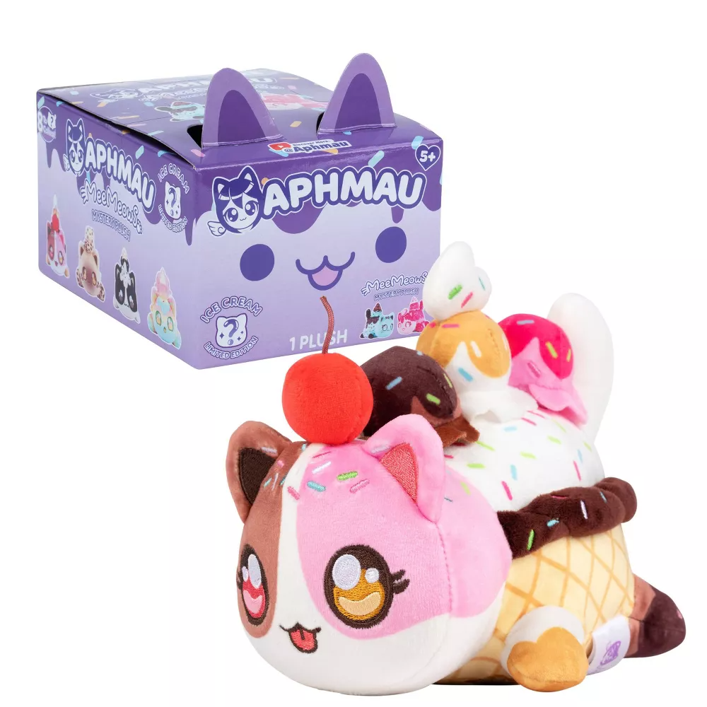 Aphmau Mystery MeeMeows 6 Inch Plush- Ice Cream