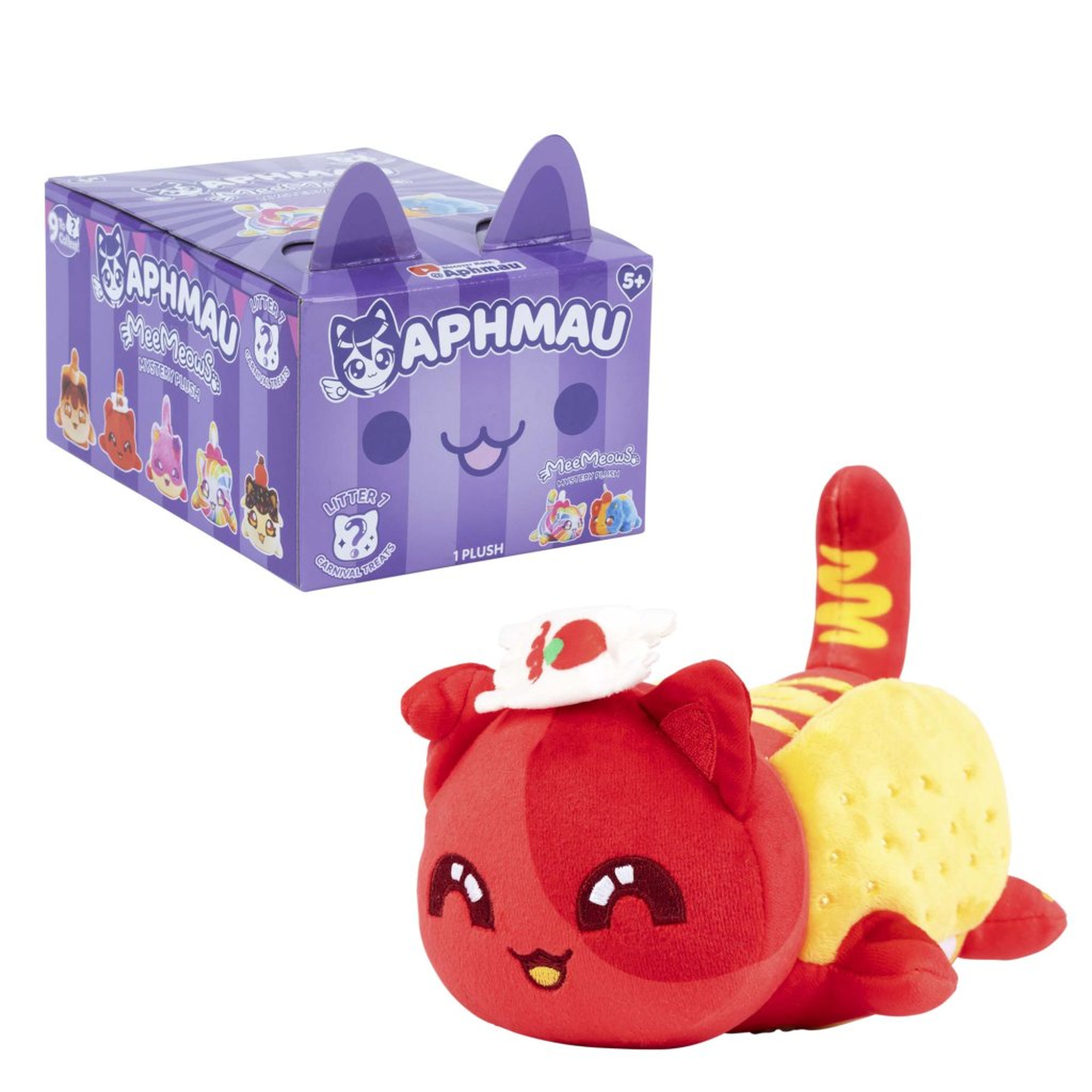 Aphmau Mystery Meemeows 6 Inch Plush - Series 7 Carnival Treats
