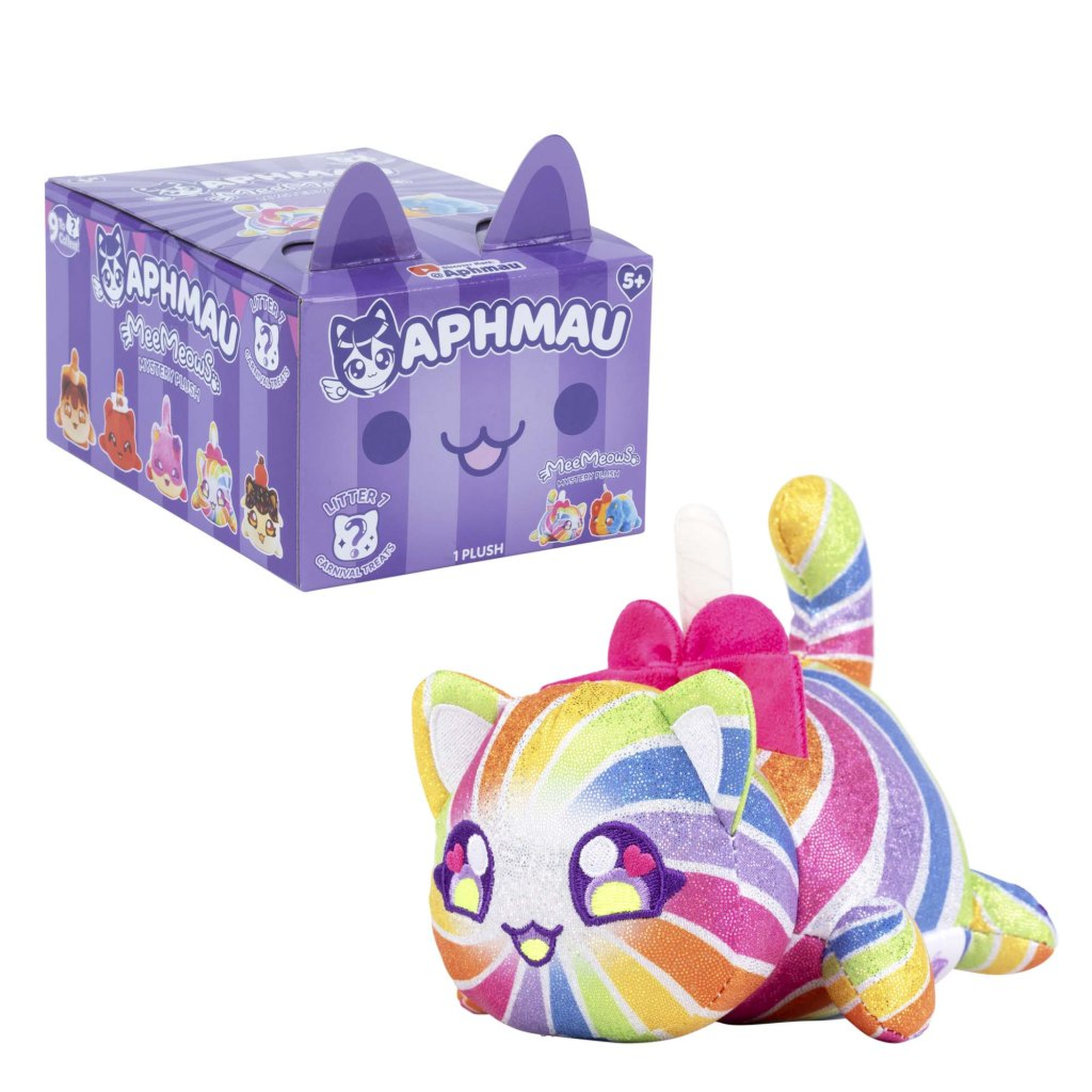 Aphmau Mystery Meemeows 6 Inch Plush - Series 7 Carnival Treats
