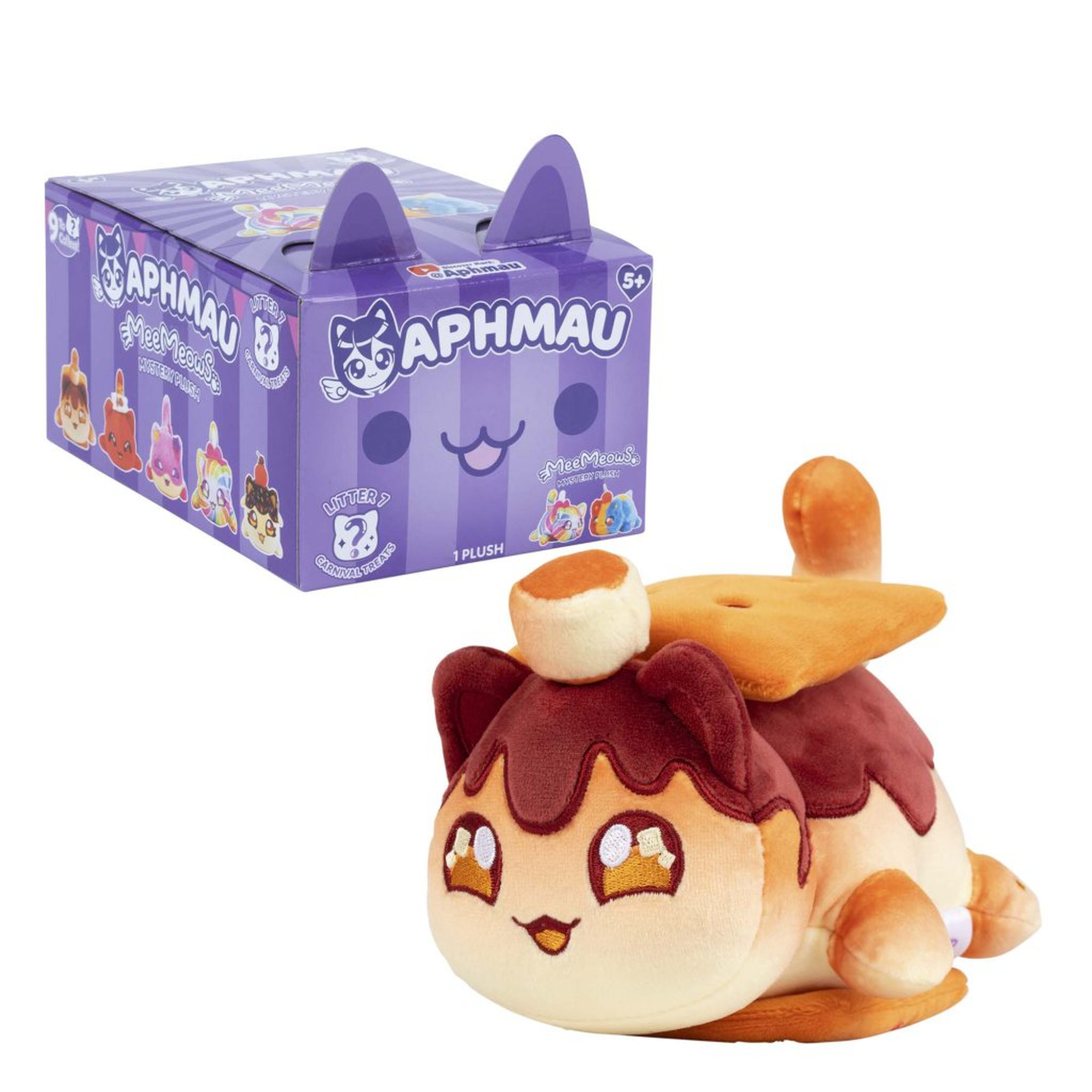 Aphmau Mystery Meemeows 6 Inch Plush - Series 7 Carnival Treats