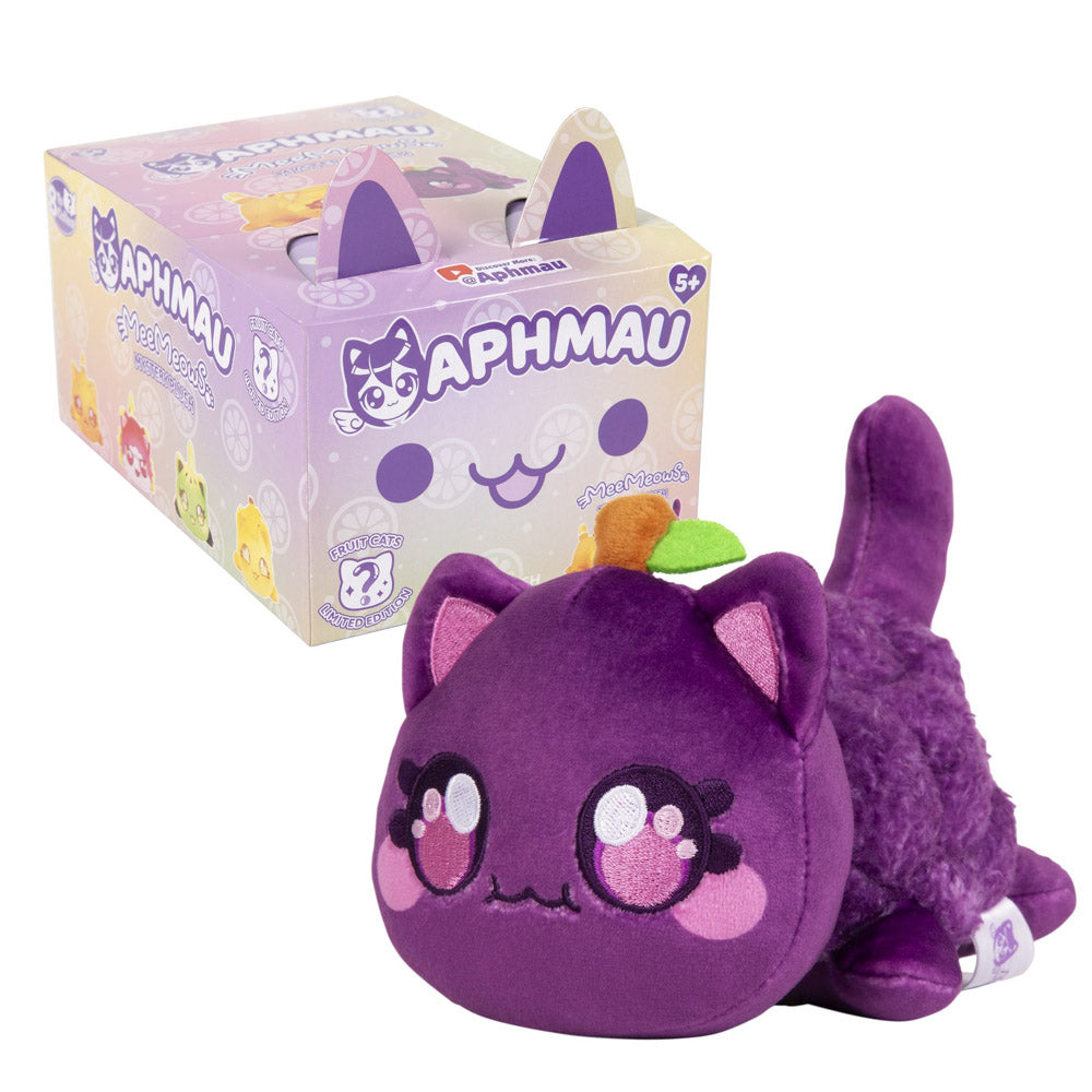 Aphmau Mystery MeeMeows 6 Inch Plush Soft Cat - Fruit Cats Blind Box