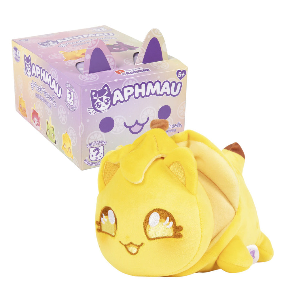 Aphmau Mystery MeeMeows 6 Inch Plush Soft Cat - Fruit Cats Blind Box