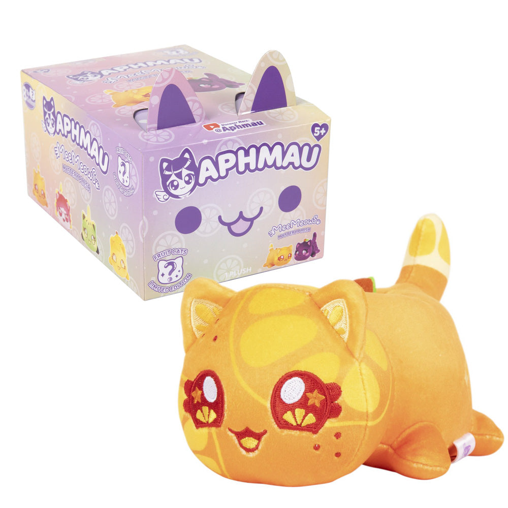 Aphmau Mystery MeeMeows 6 Inch Plush Soft Cat - Fruit Cats Blind Box
