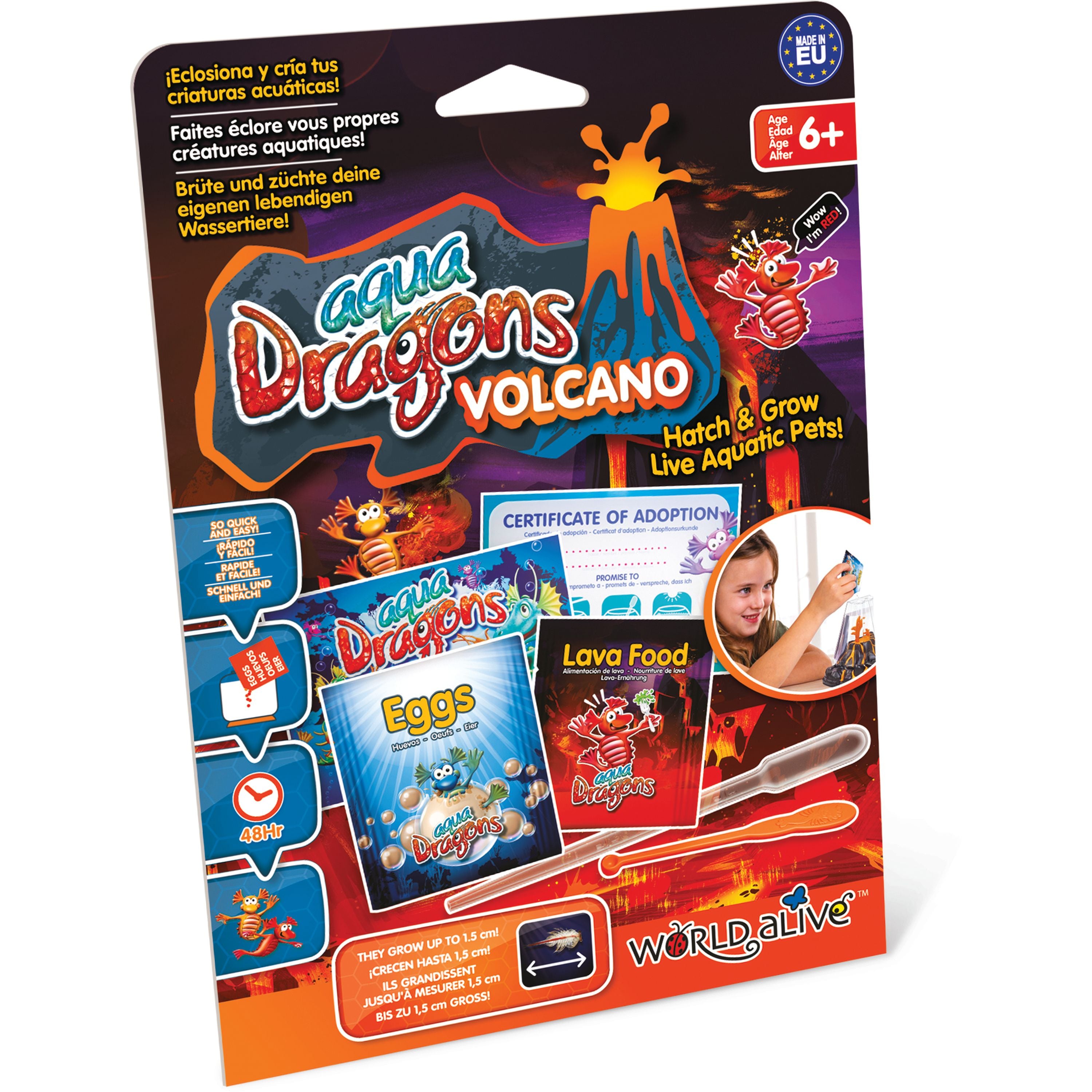 Aqua Dragons Red Food Refill