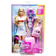 Barbie Travel Doll With Puppy And Accessories