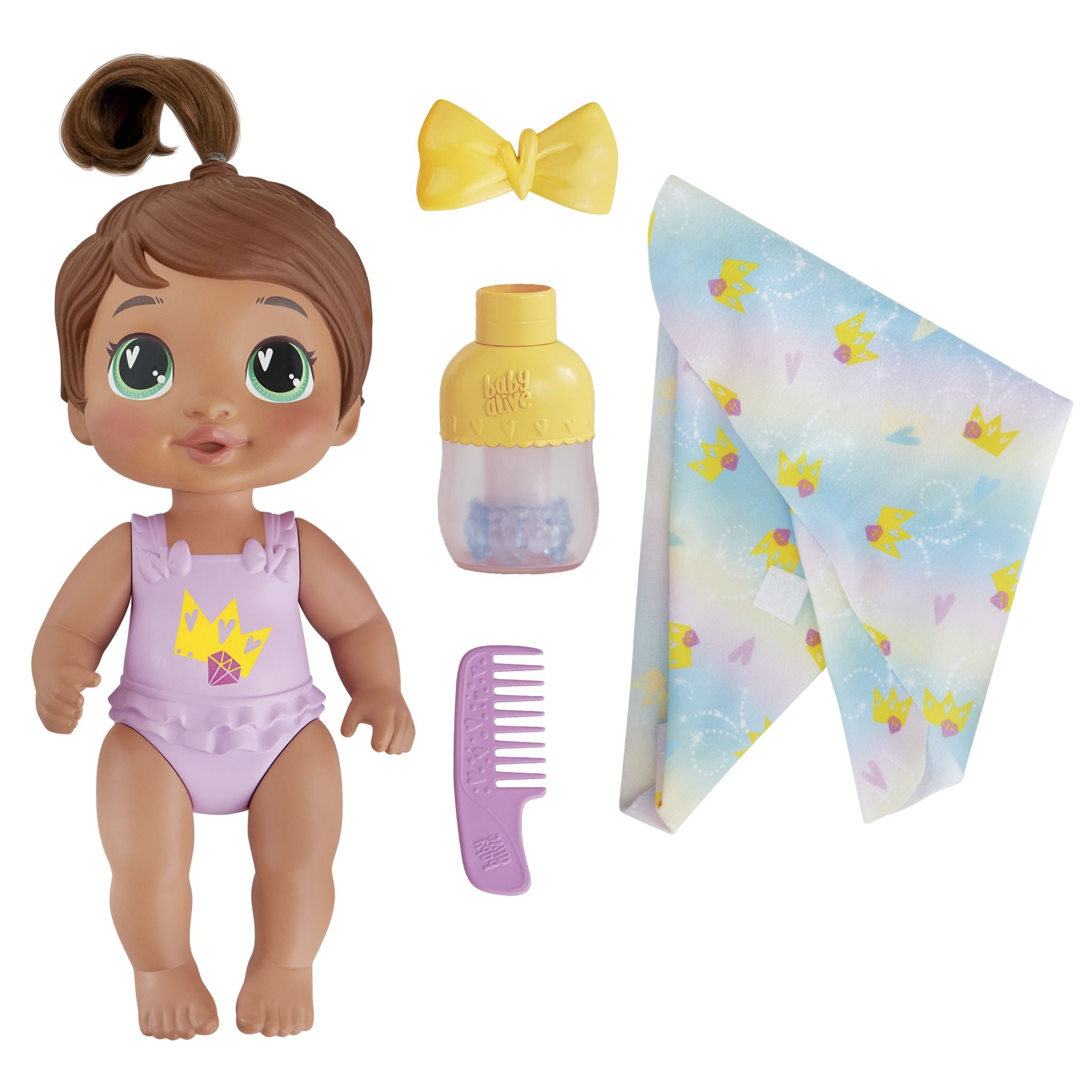 Baby Alive Pretend Shampoo Snuggle Brown Hair Sophia