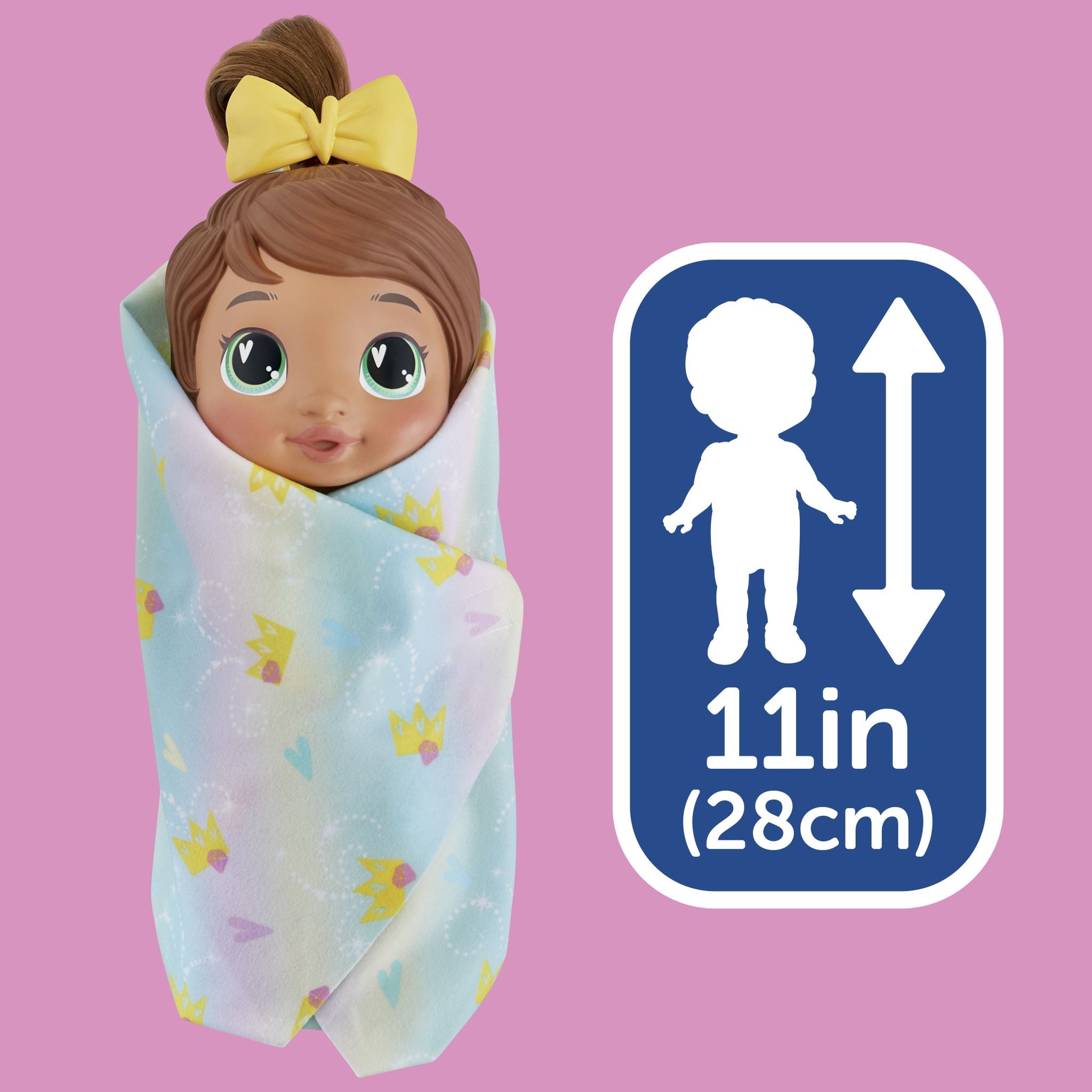 Baby Alive Pretend Shampoo Snuggle Brown Hair Sophia