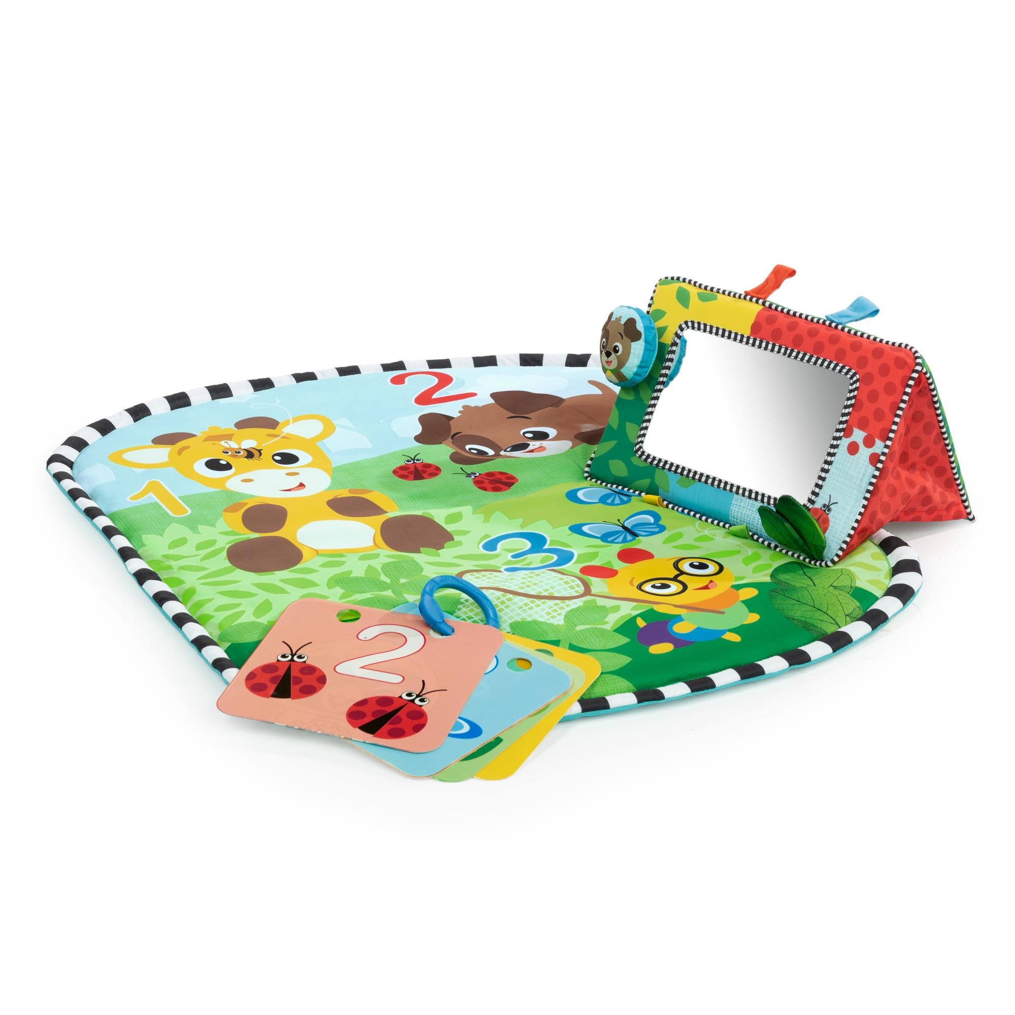 Baby Einstein Disovery Garden Tummy Time Mat & Mirror