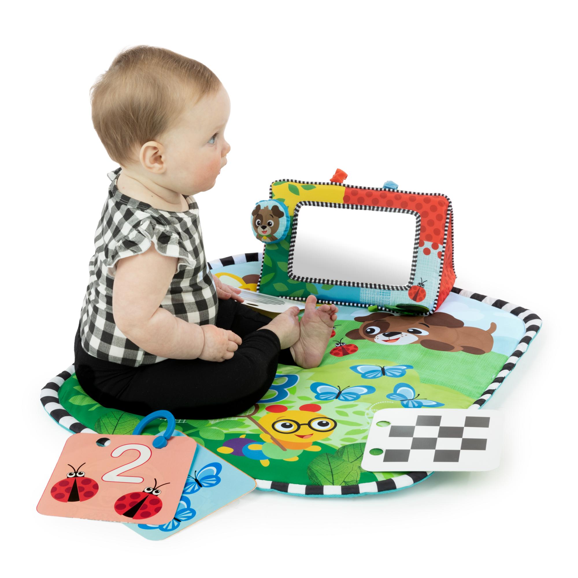 Baby Einstein Disovery Garden Tummy Time Mat & Mirror