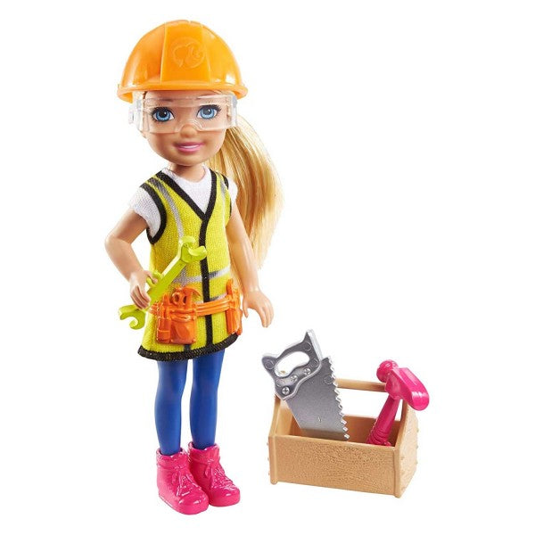 Barbie Chelsea Can Be... Doll Construction Worker - Toyworld NZ