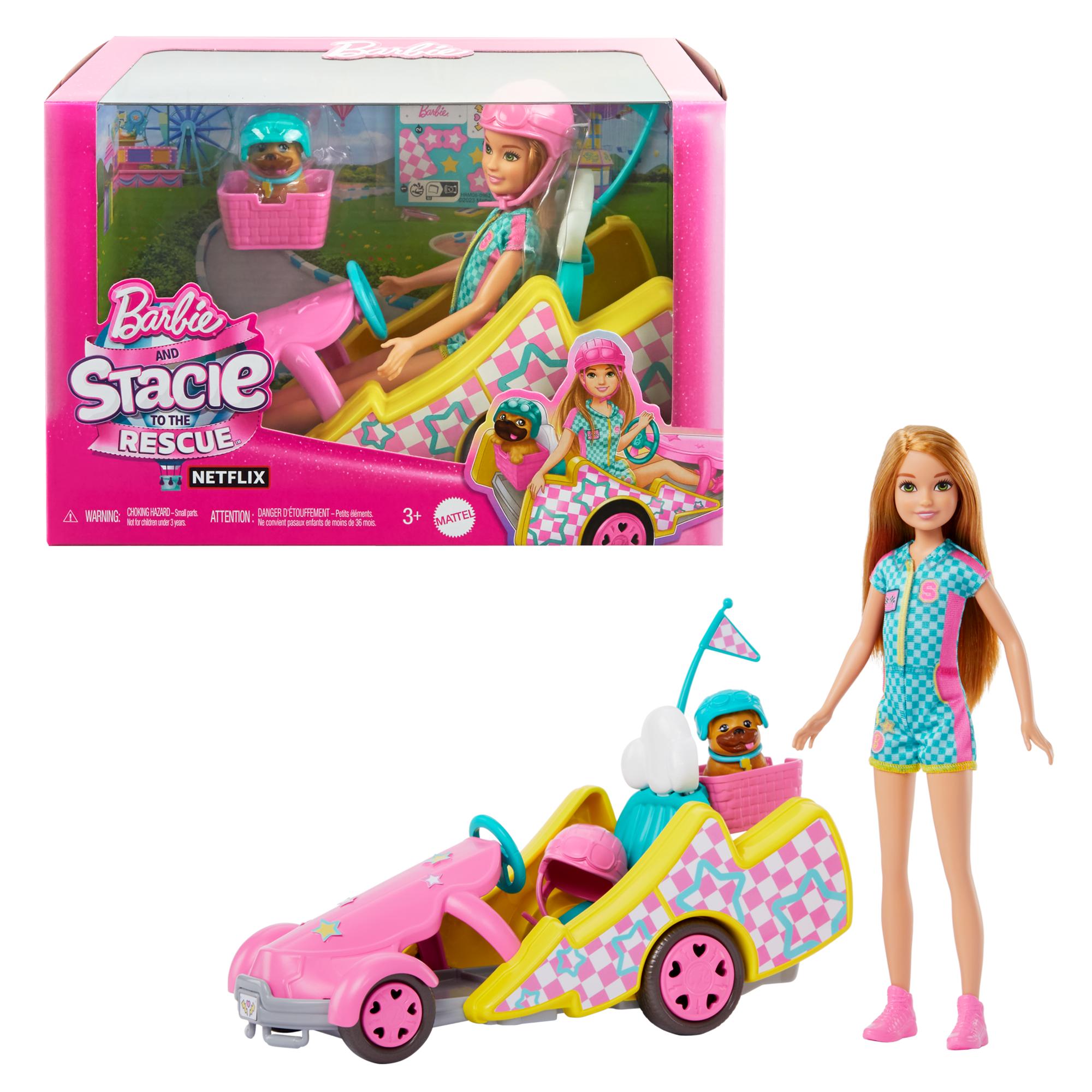 Barbie And Stacie To The Rescue Doll & Go Kart