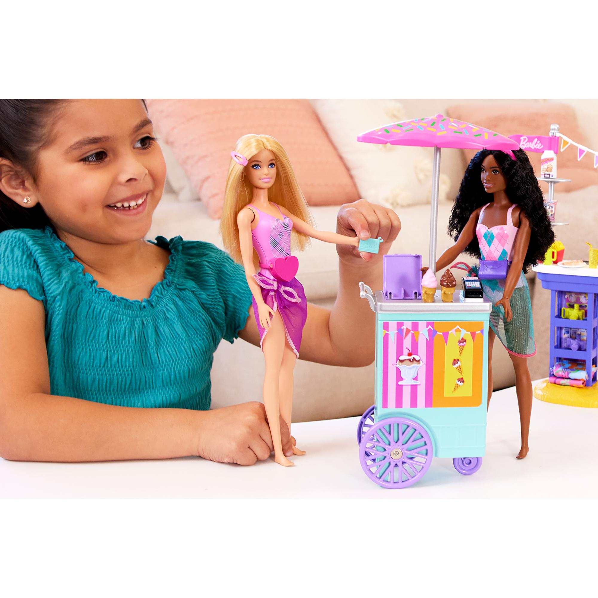 Barbie Beach Boardwalk Playset