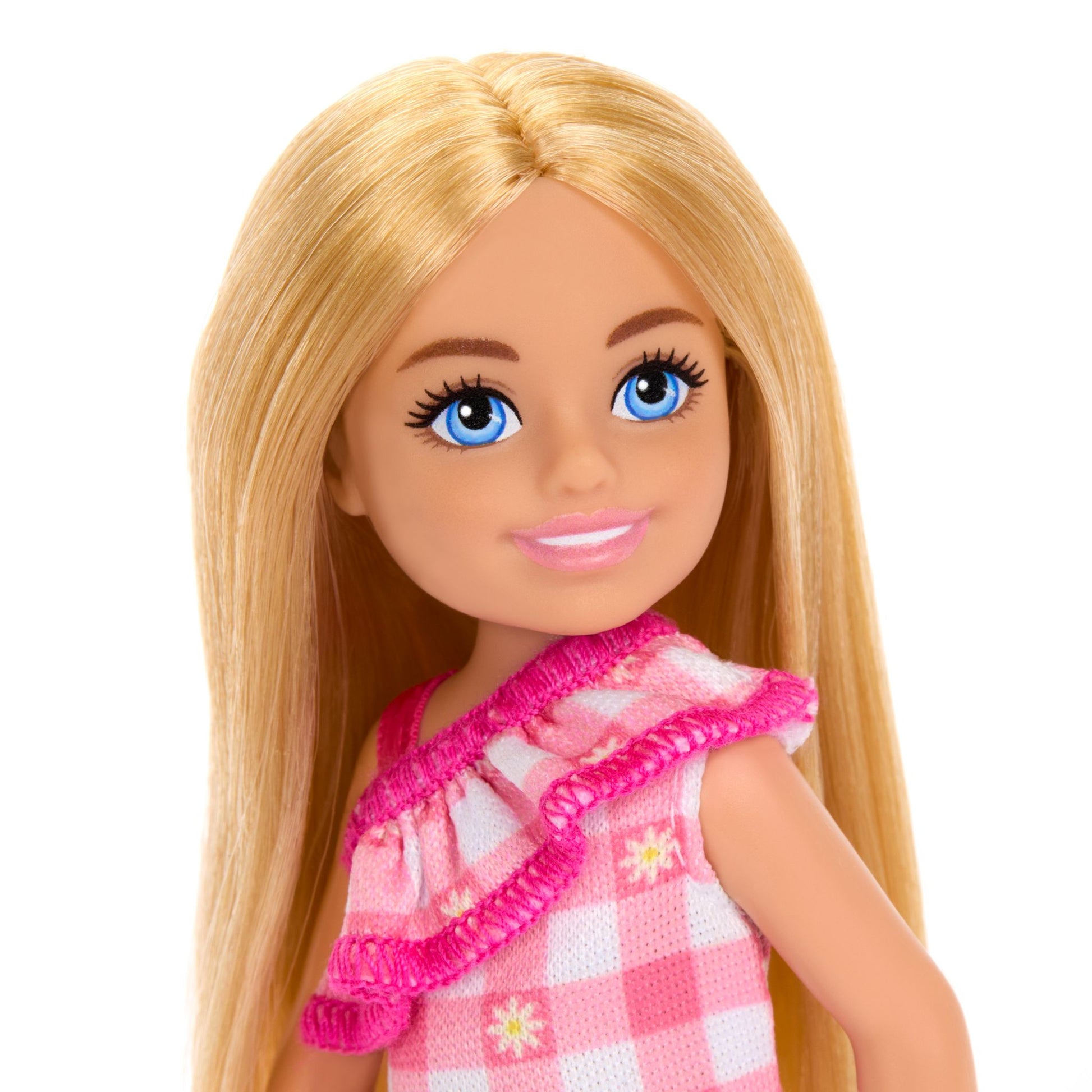 Barbie Club Chelsea Doll Gingham Dress - Toyworld NZ