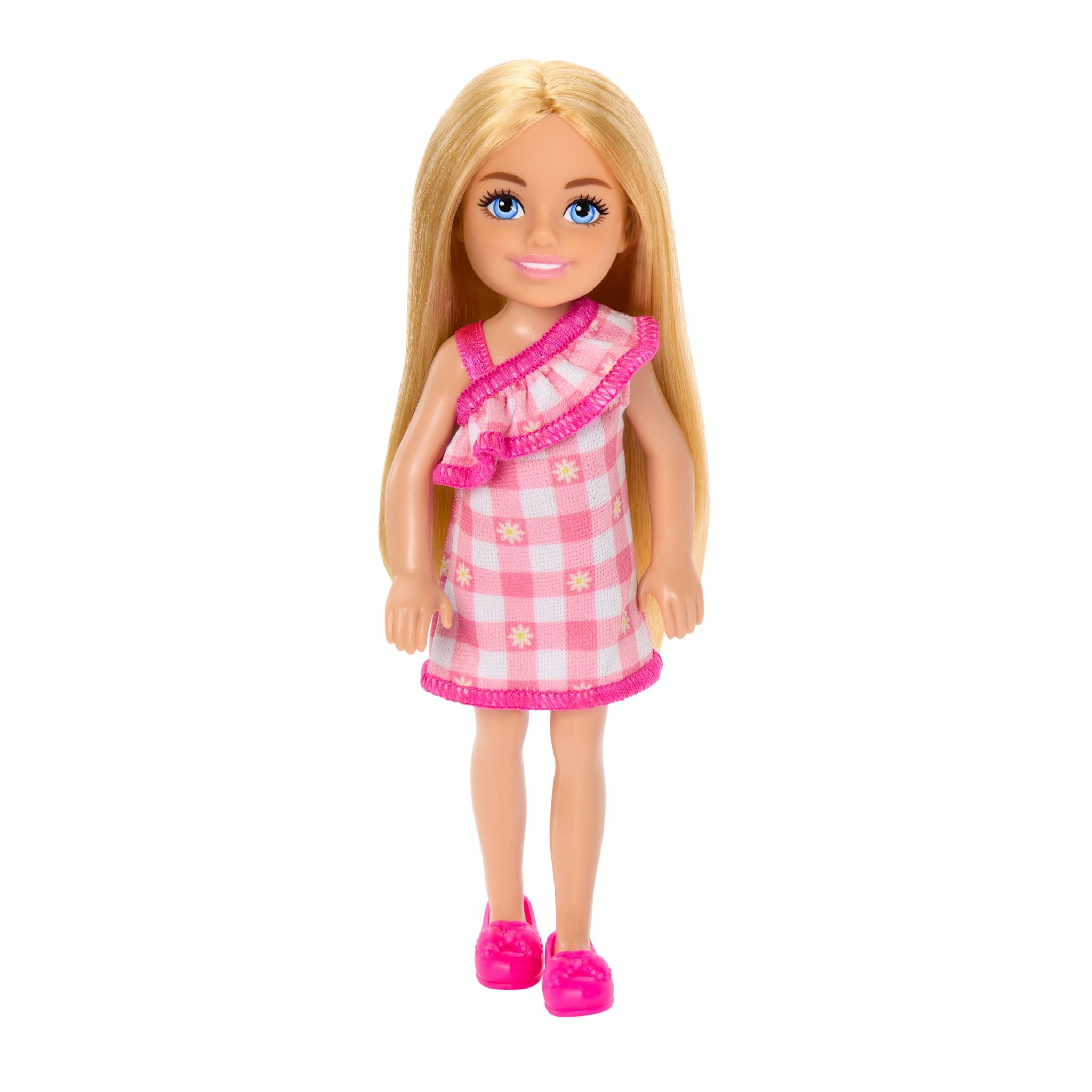 Barbie Club Chelsea Doll Gingham Dress - Toyworld NZ