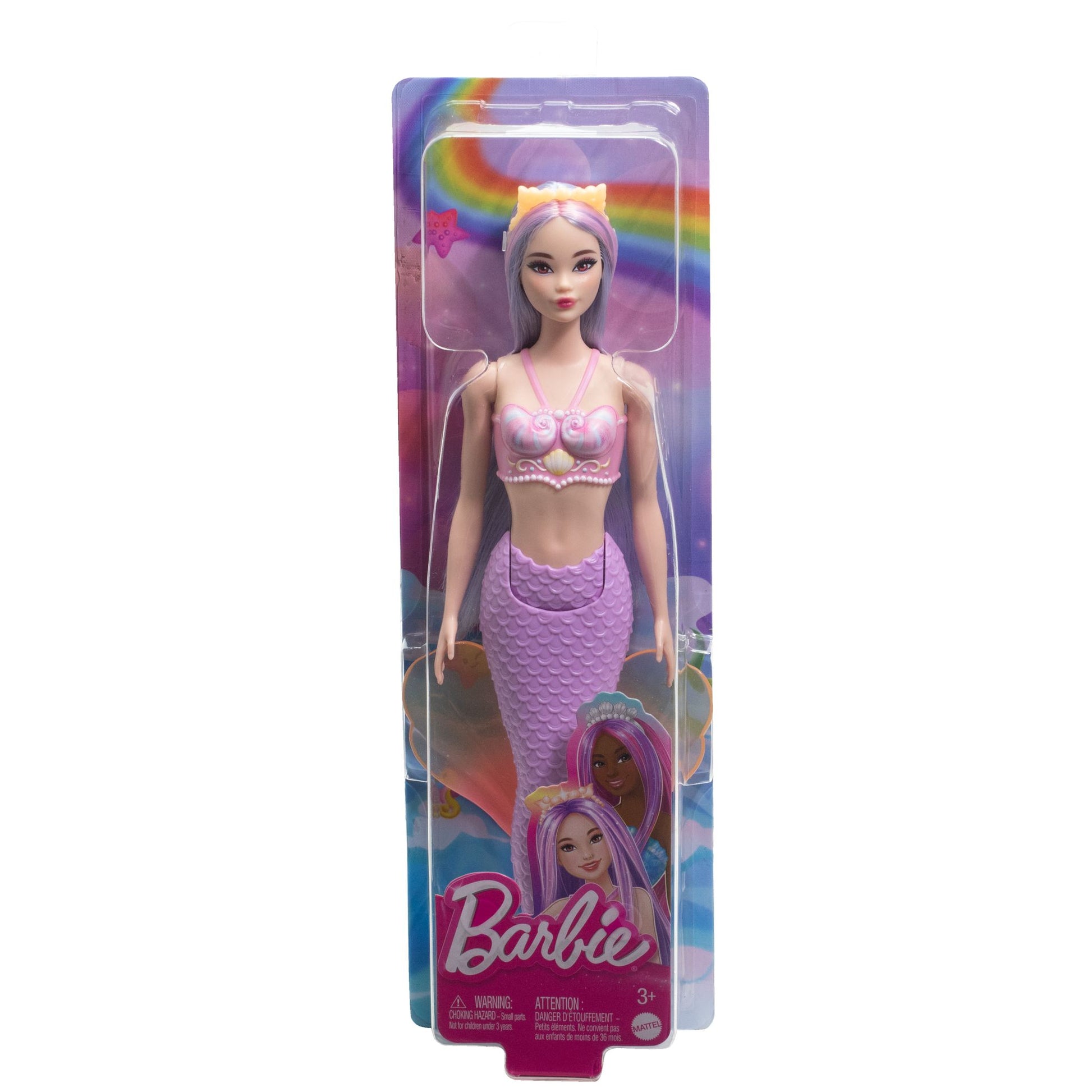 Barbie Dreamtopia Mermaid Doll - Purple - Toyworld NZ