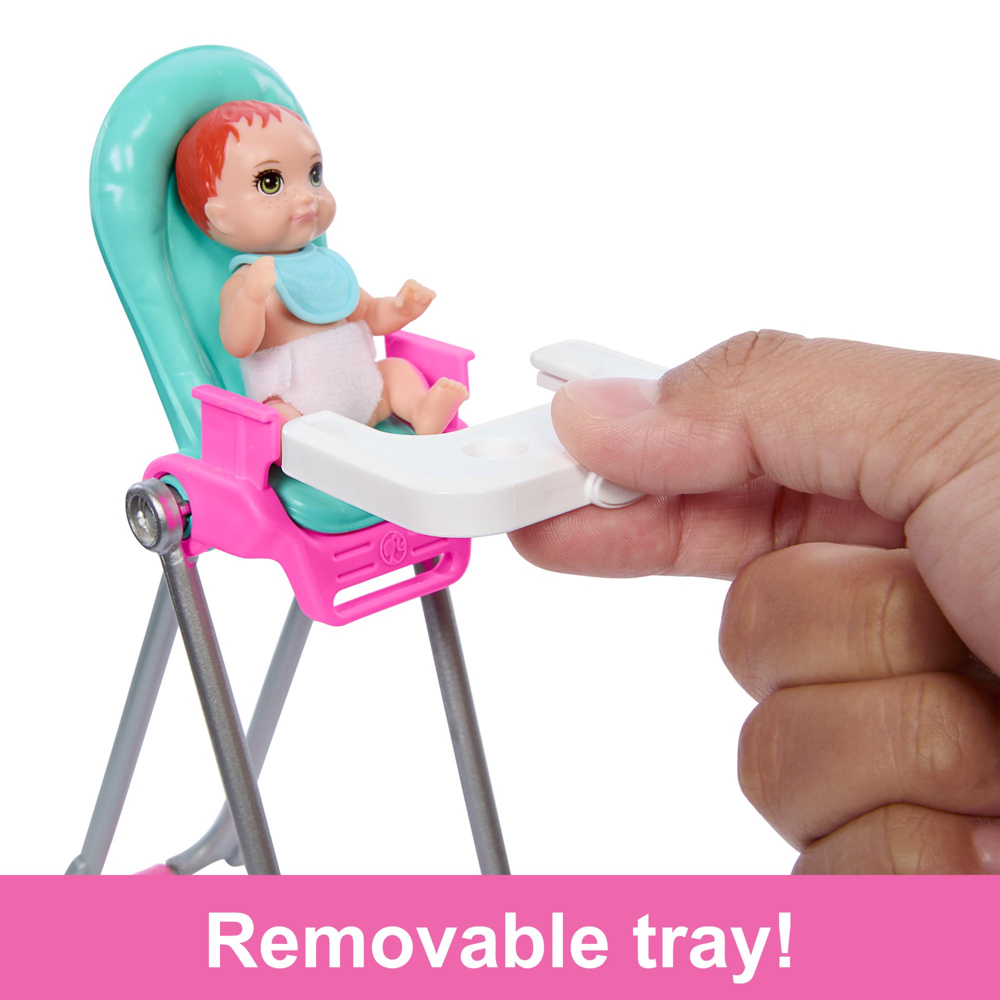 Barbie Skipper Babysitters Inc. Doll & Accessory - Blonde Hair & High Chair