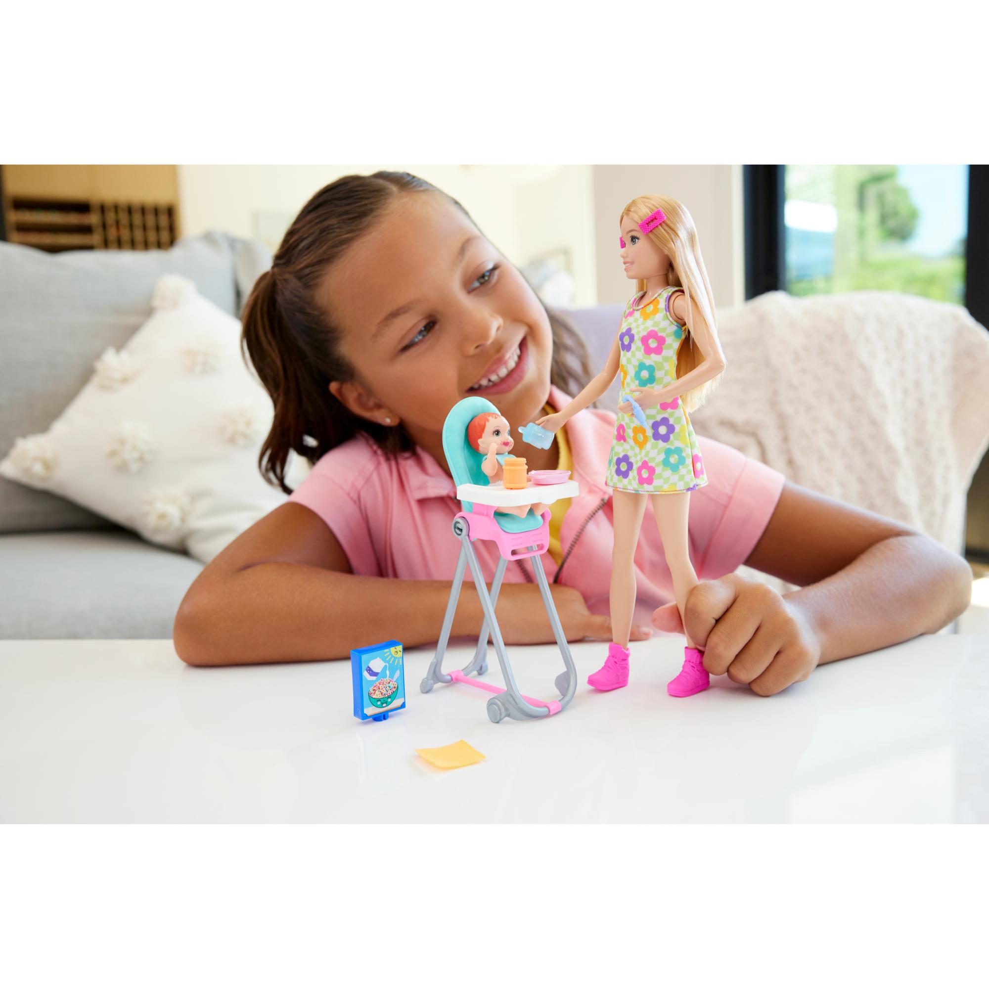 Barbie Skipper Babysitters Inc. Doll & Accessory - Blonde Hair & High Chair