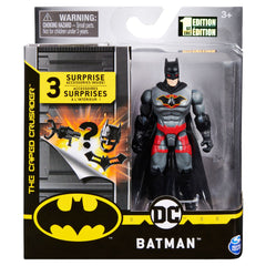 DC Batman Basic 10cm Figure Batman With Red Utility Belt