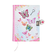 Butterfly Diary With Lock