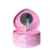 Butterfly Heart Shaped Musical Jewelery Box