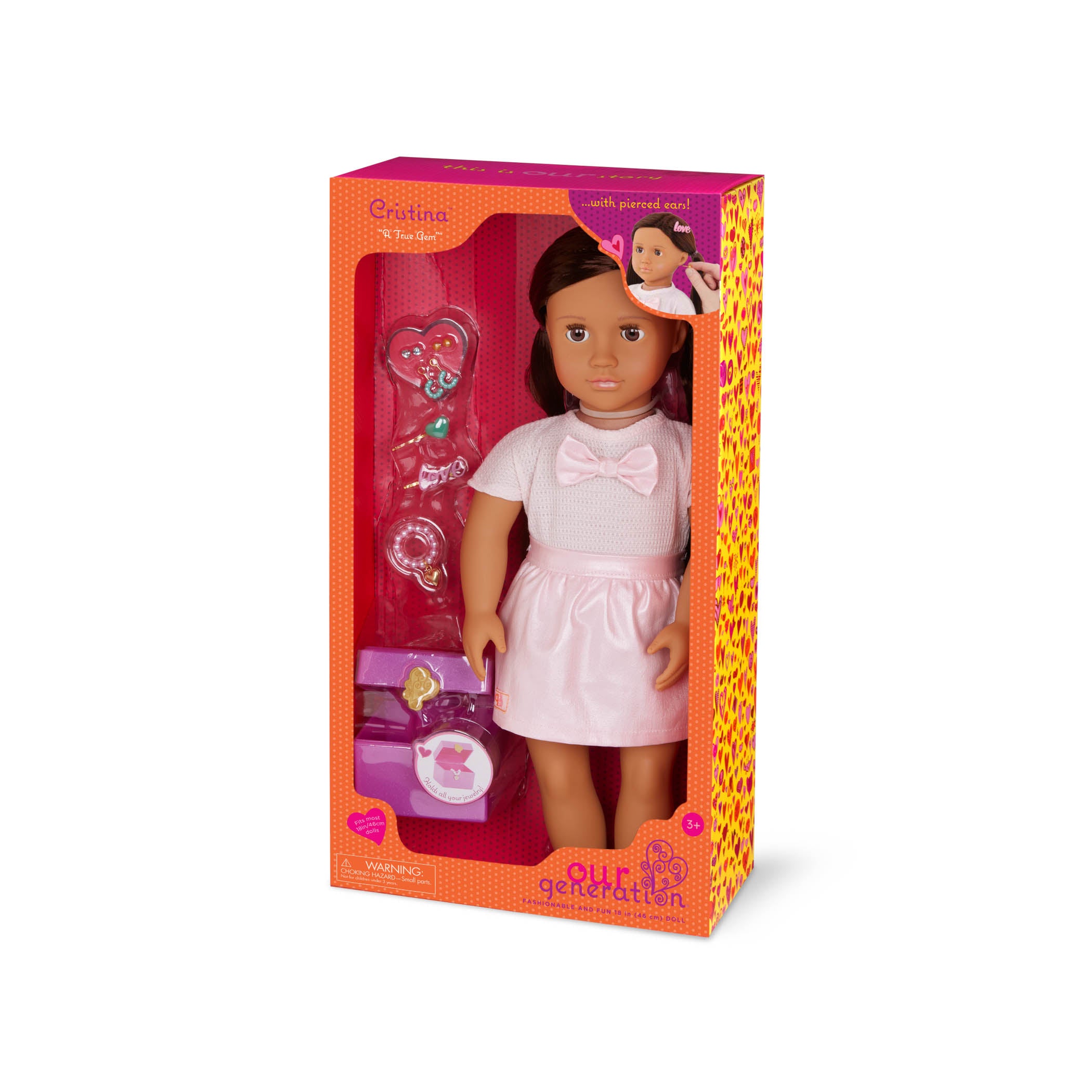 Our Generation 18 Inch Jewellery Doll - Cristina