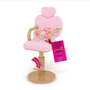 Our Generation Accessory - Heart Shaped Salon Chair and Accessories