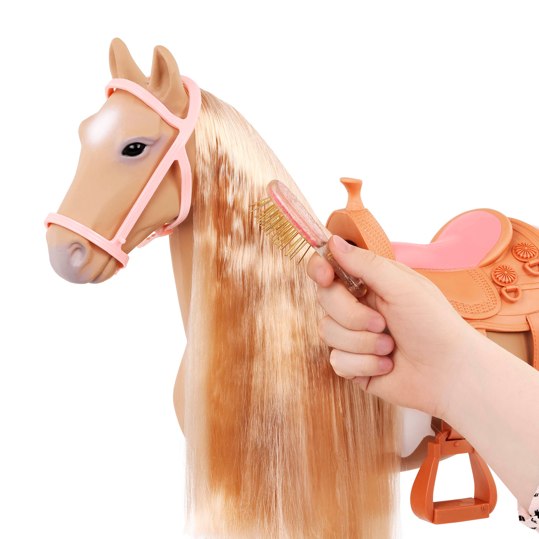 Our Generation Horse 20 Inch Hair Play - Palomino
